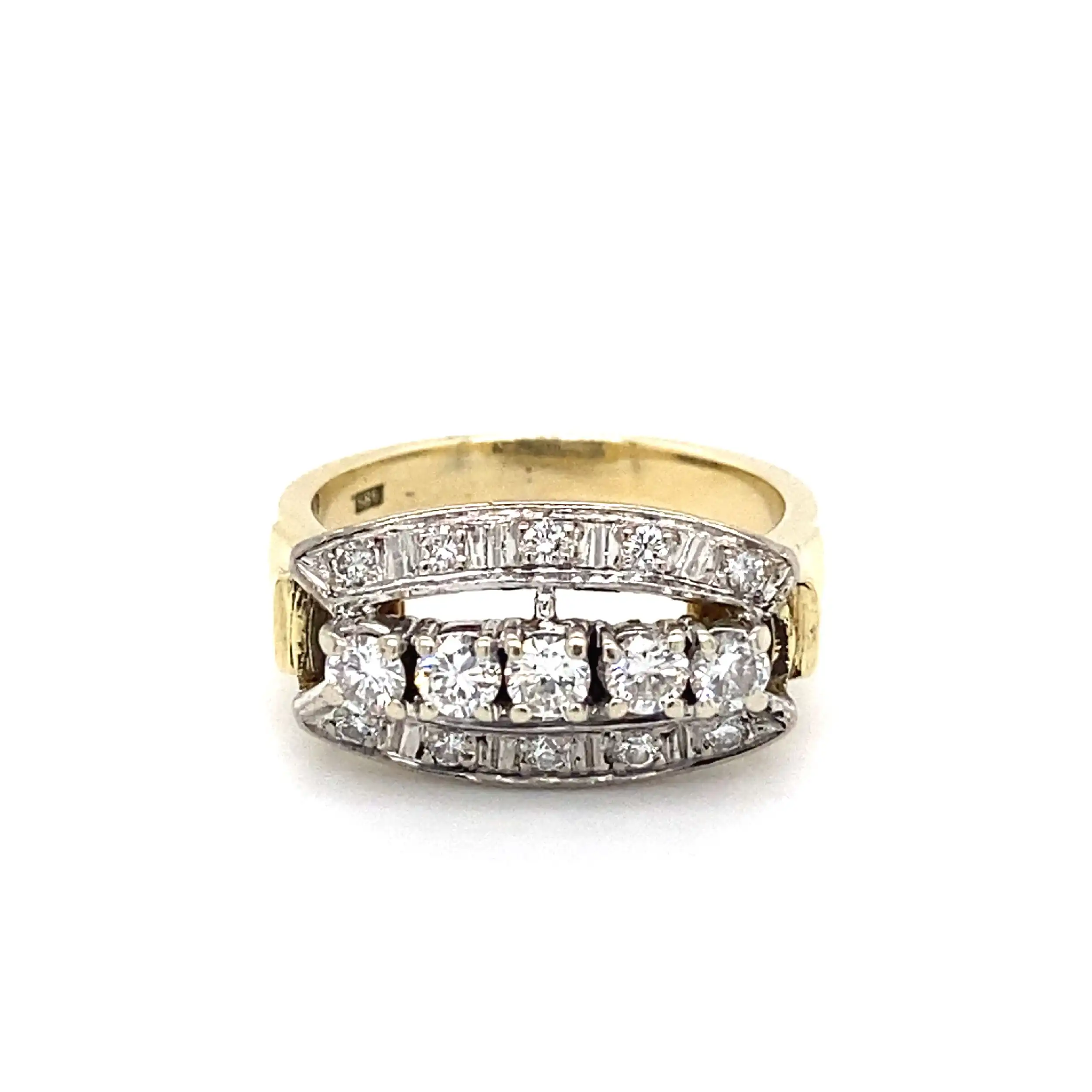 Ring mit 15 Brillanten Ring mit 15 Brillanten