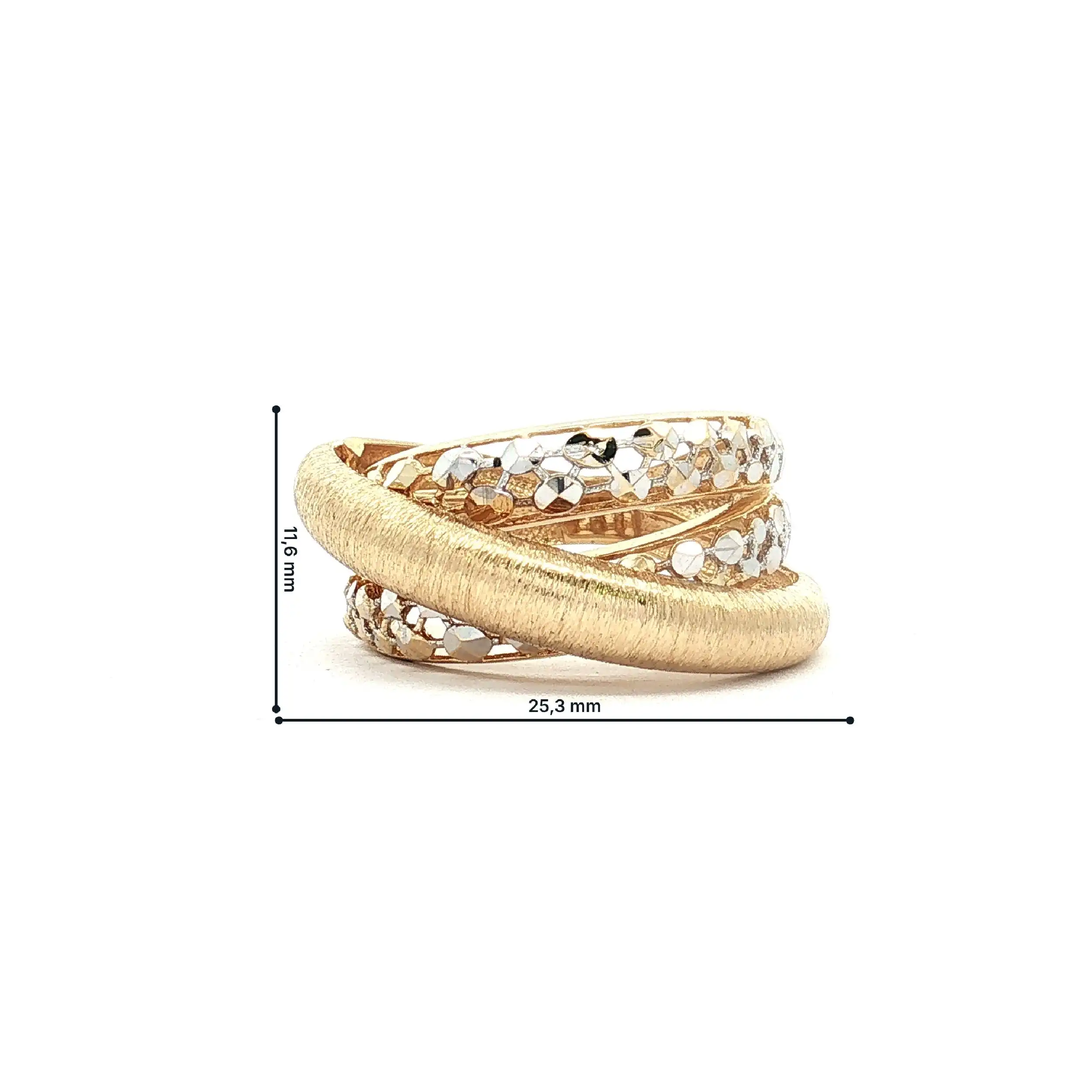Ring Gelbgold verschlungen Ring Gelbgold verschlungen
