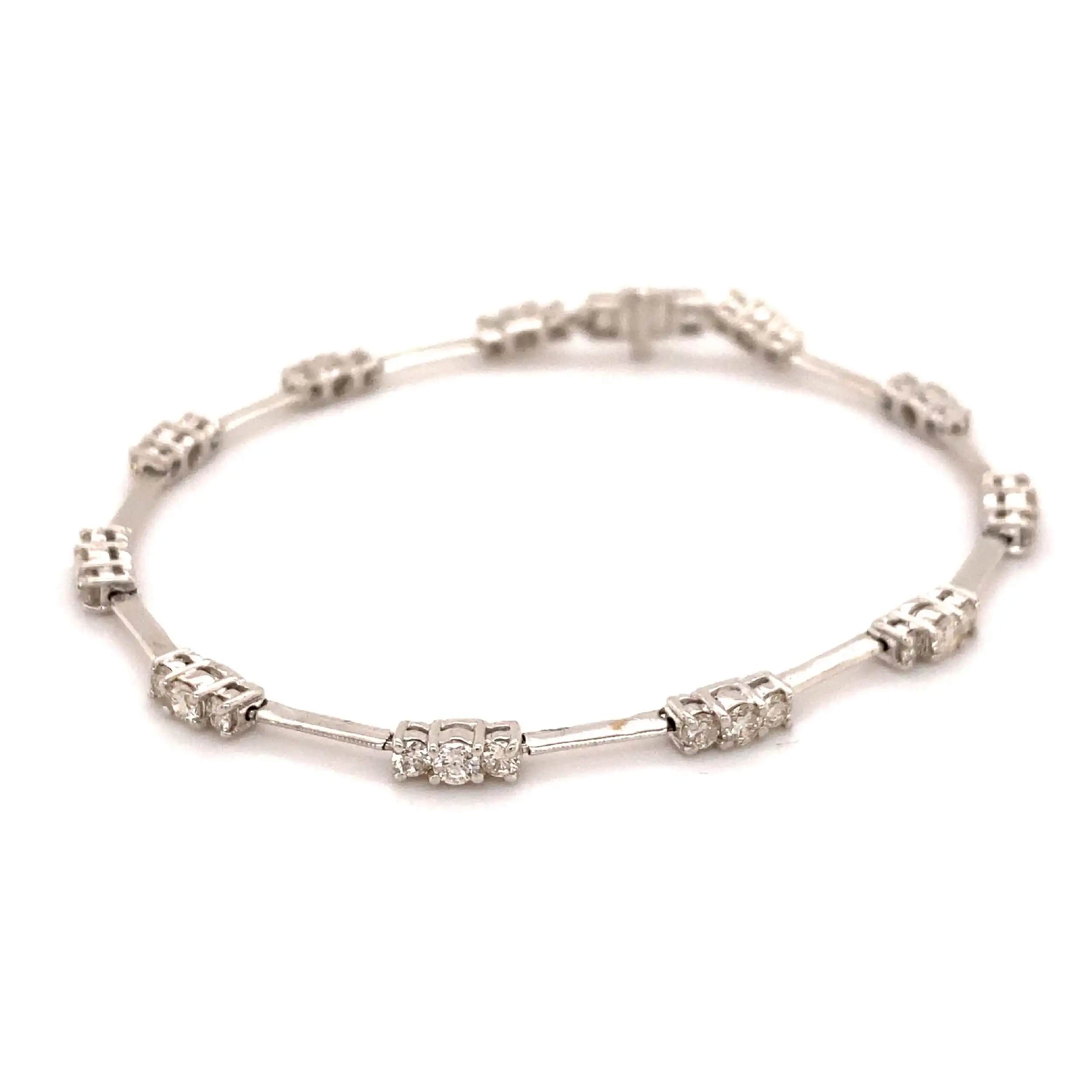 Armband Weißgold mit Brillanten Armband Weißgold mit Brillanten