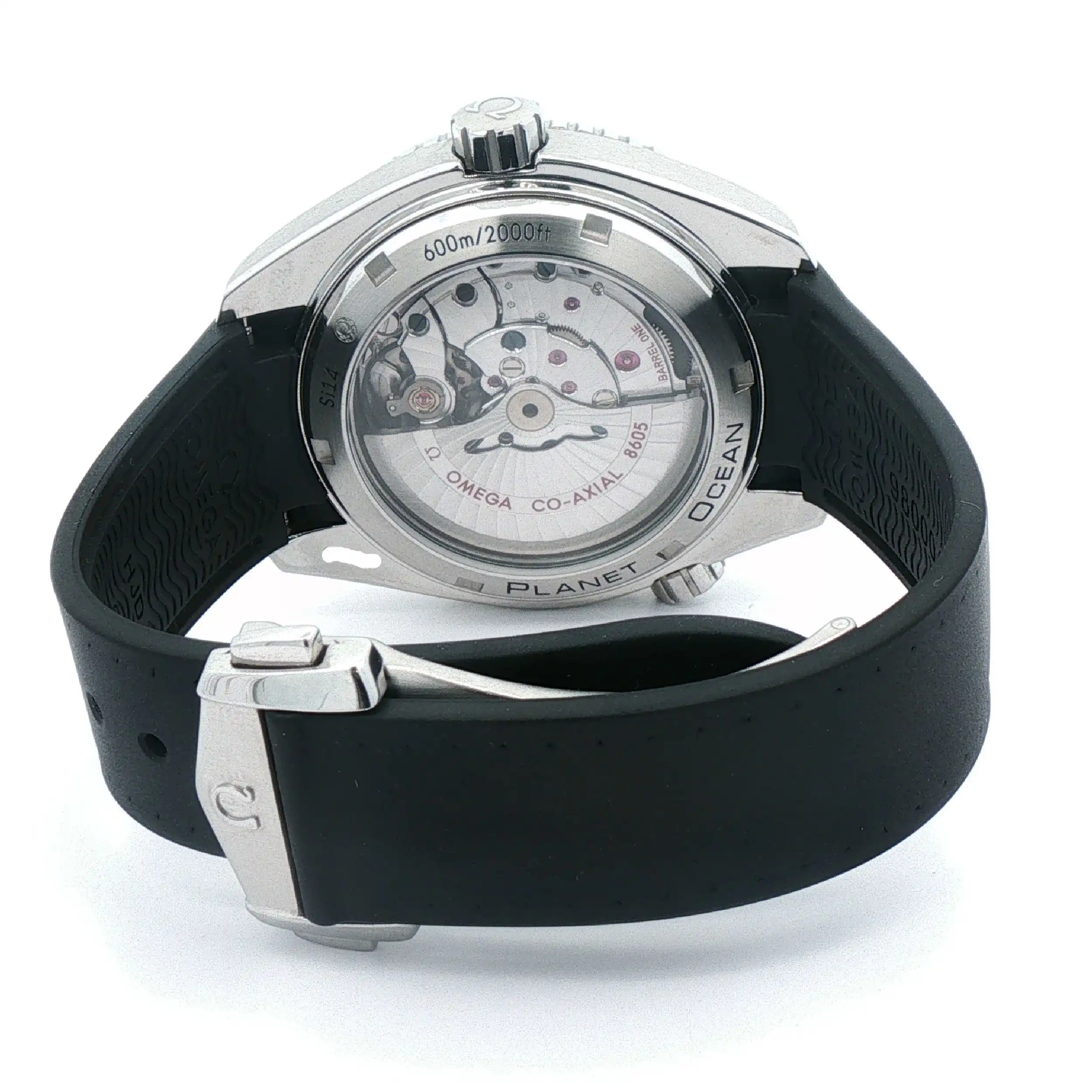 Herrenuhr Omega Seamaster Planet Ocean 600M GMT im Fullset
