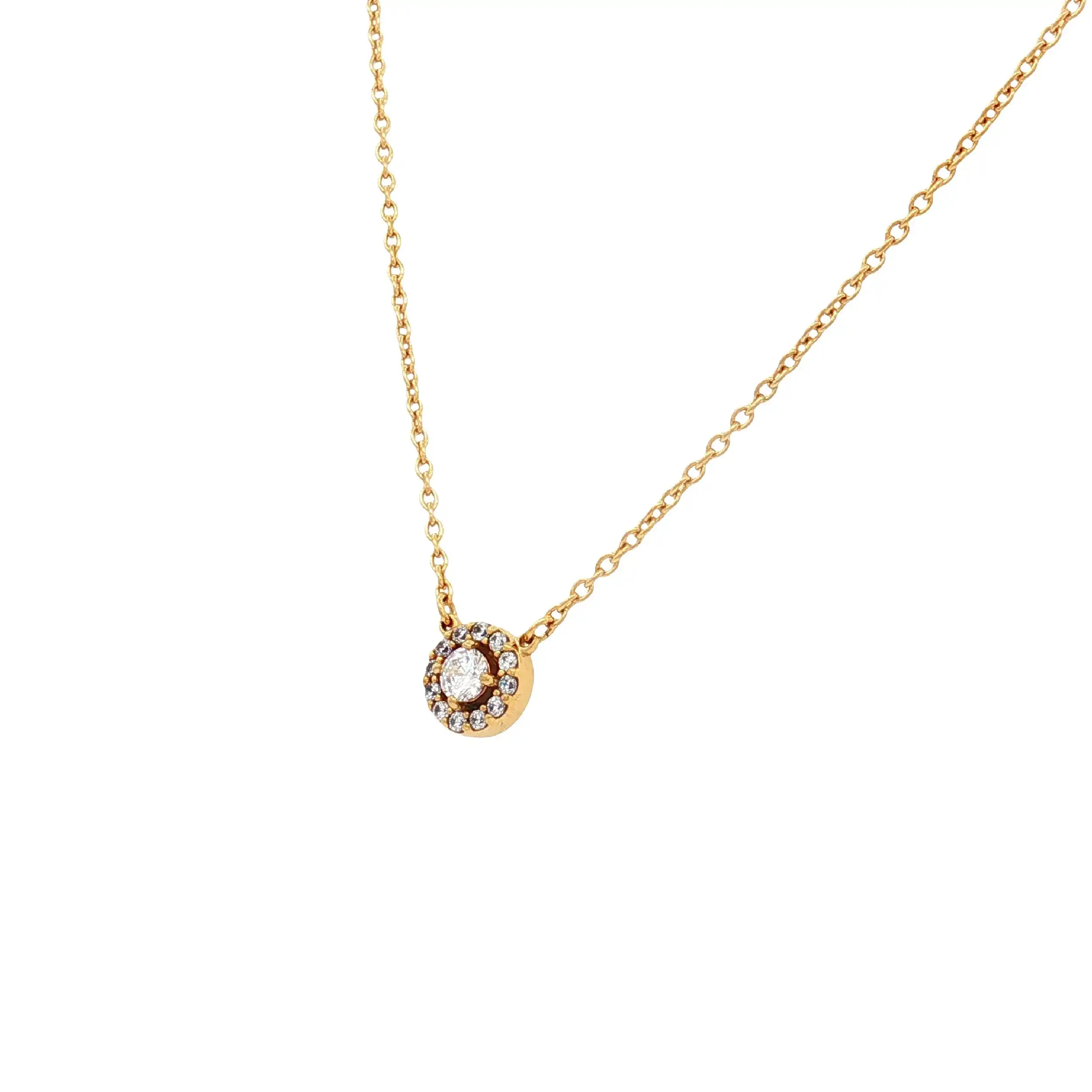 Pandora Collier vergoldet mit Zirkonia Pandora Collier vergoldet mit Zirkonia