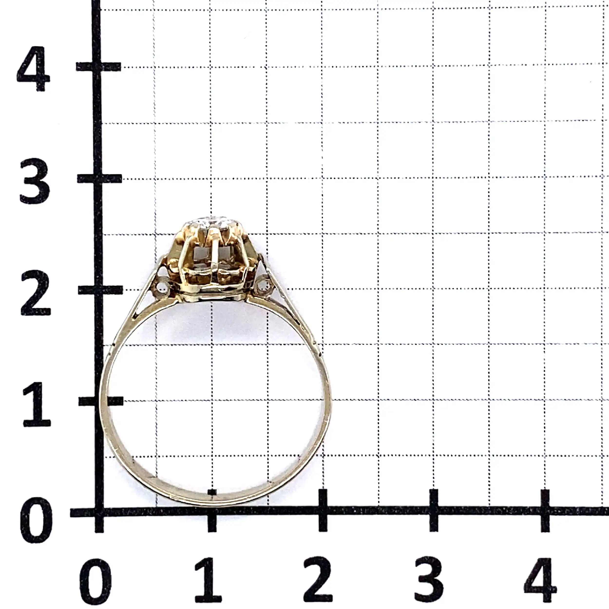 Ring Weißgold mit Solitär Brillant Ring Weißgold mit Solitär Brillant