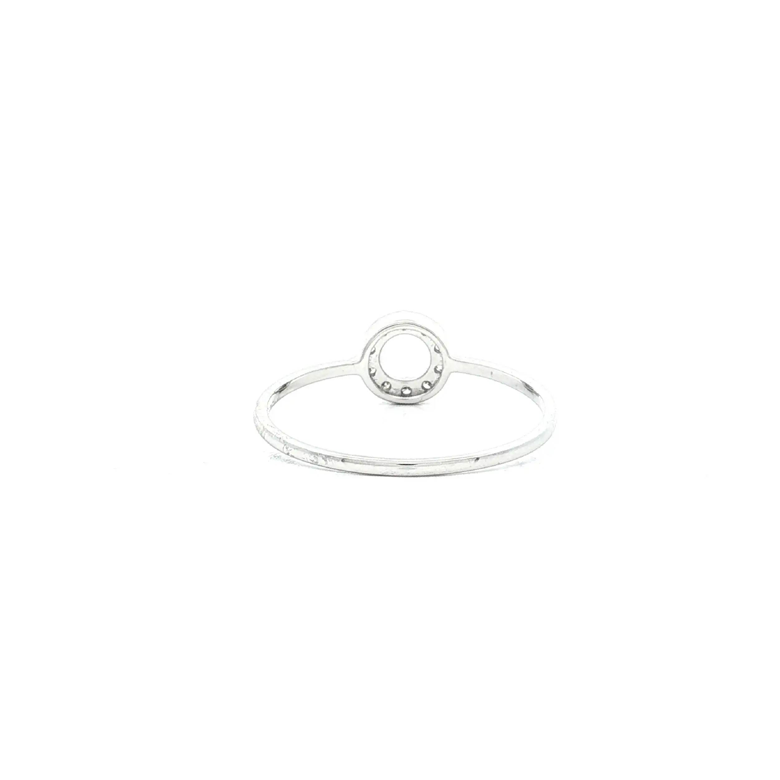 Ring Weißgold mit Brillanten Ring Weißgold mit Brillanten