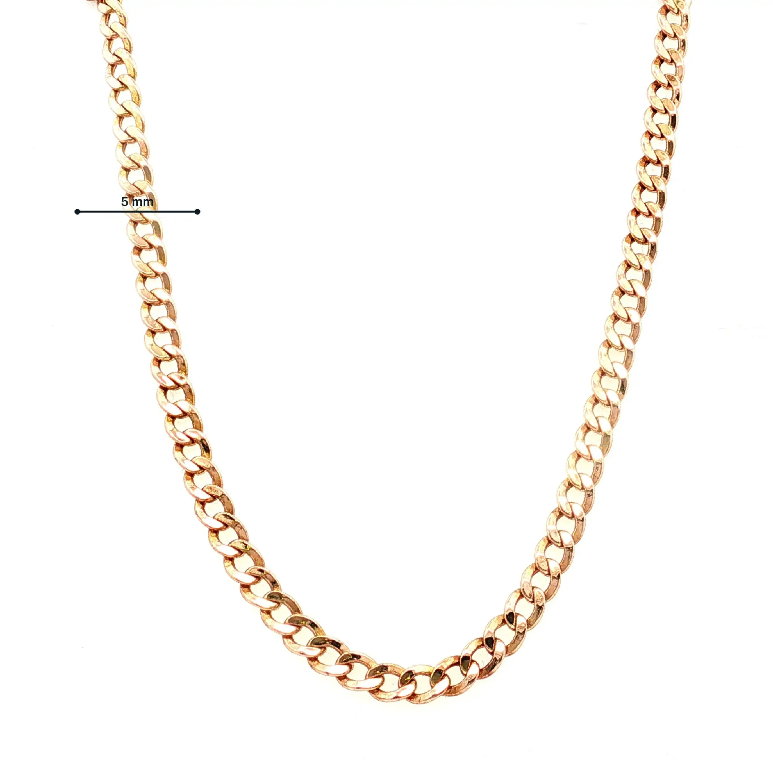 Panzerkette Roségold