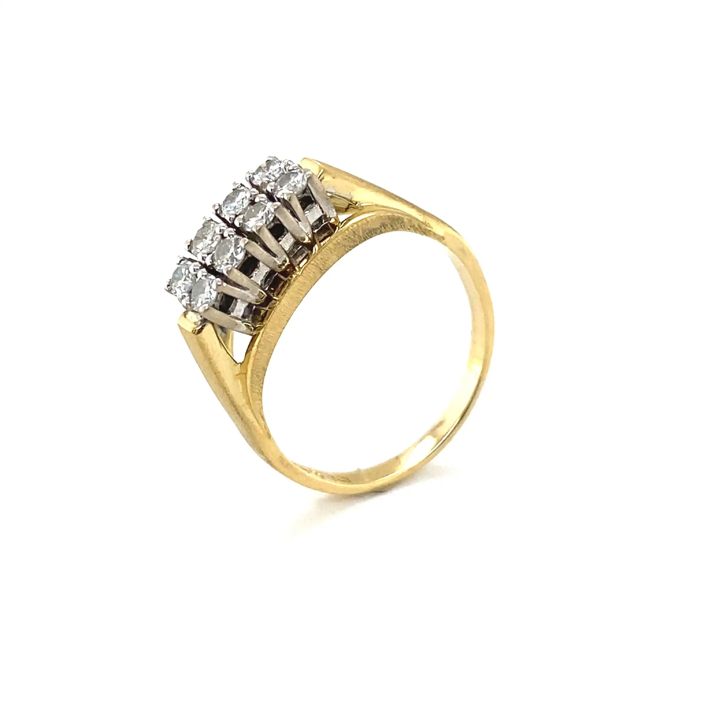 Ring Bicolor mit Brillanten Ring Bicolor mit Brillanten