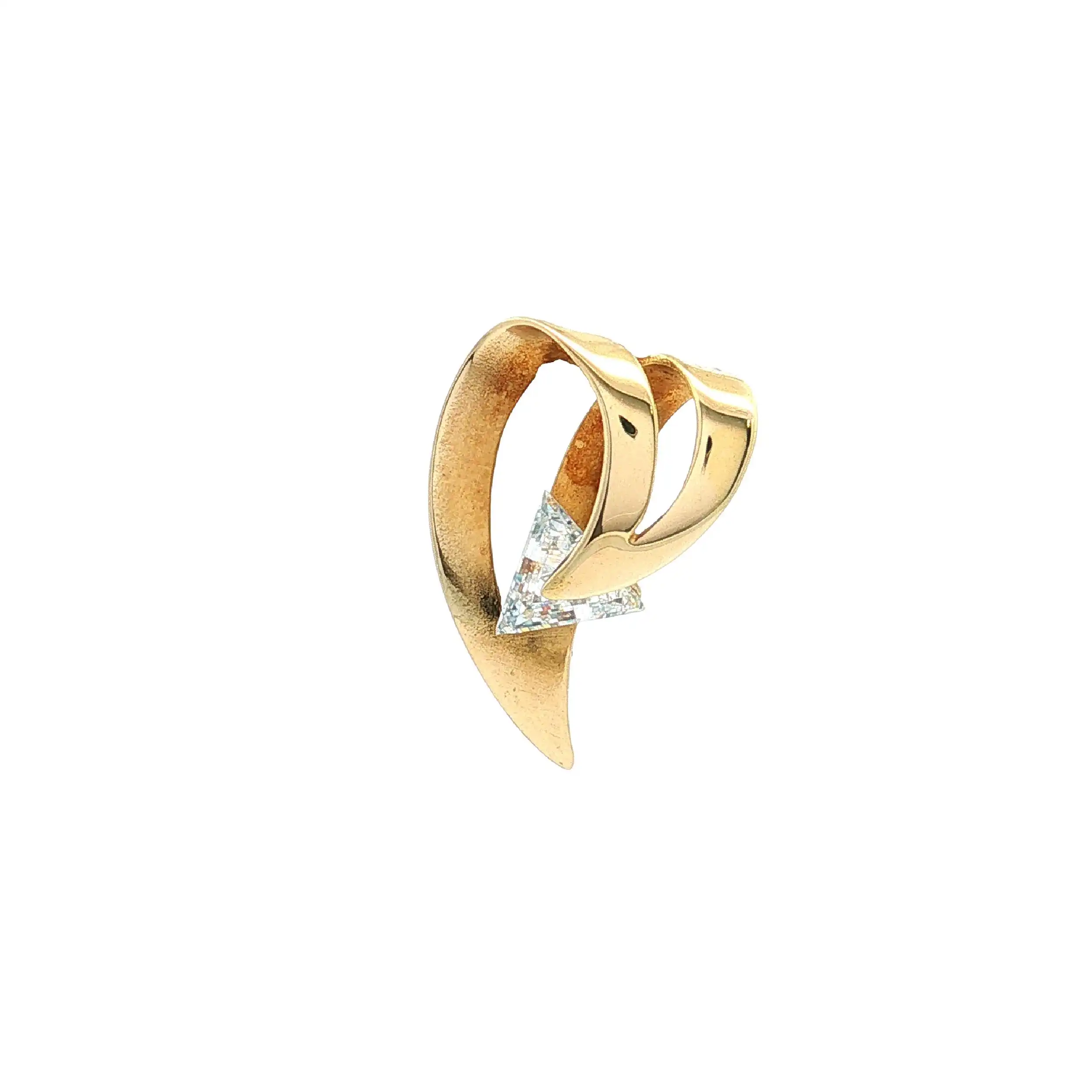 Anhänger Gelbgold mit Zirkonia