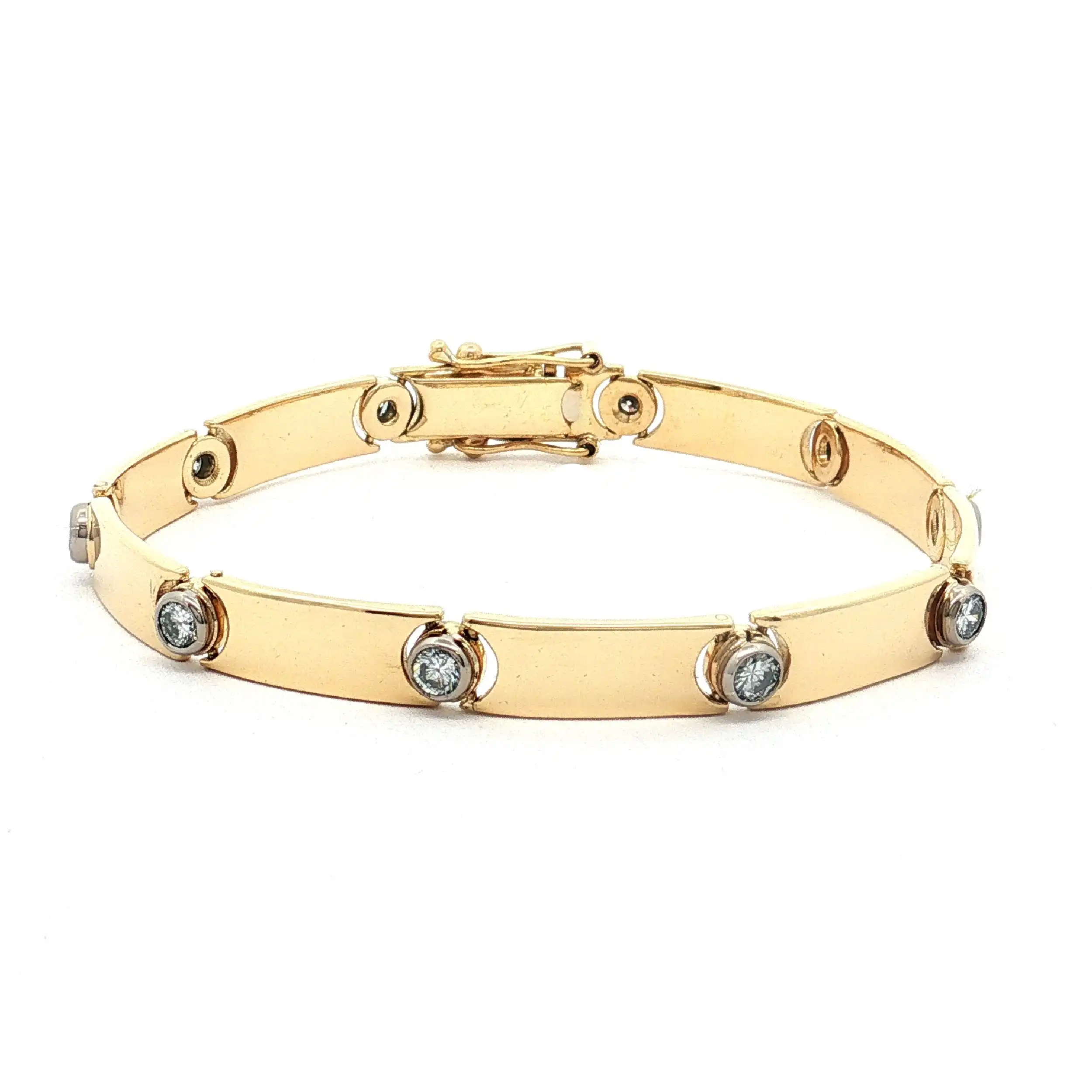 Armband Bicolor mit Brillanten