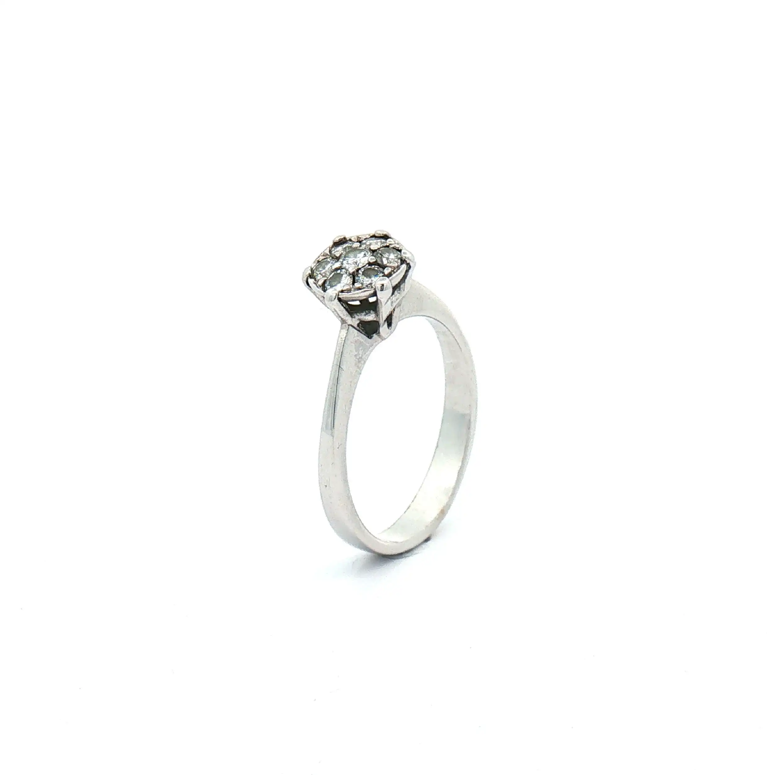 Ring Weißgold mit Brillanten