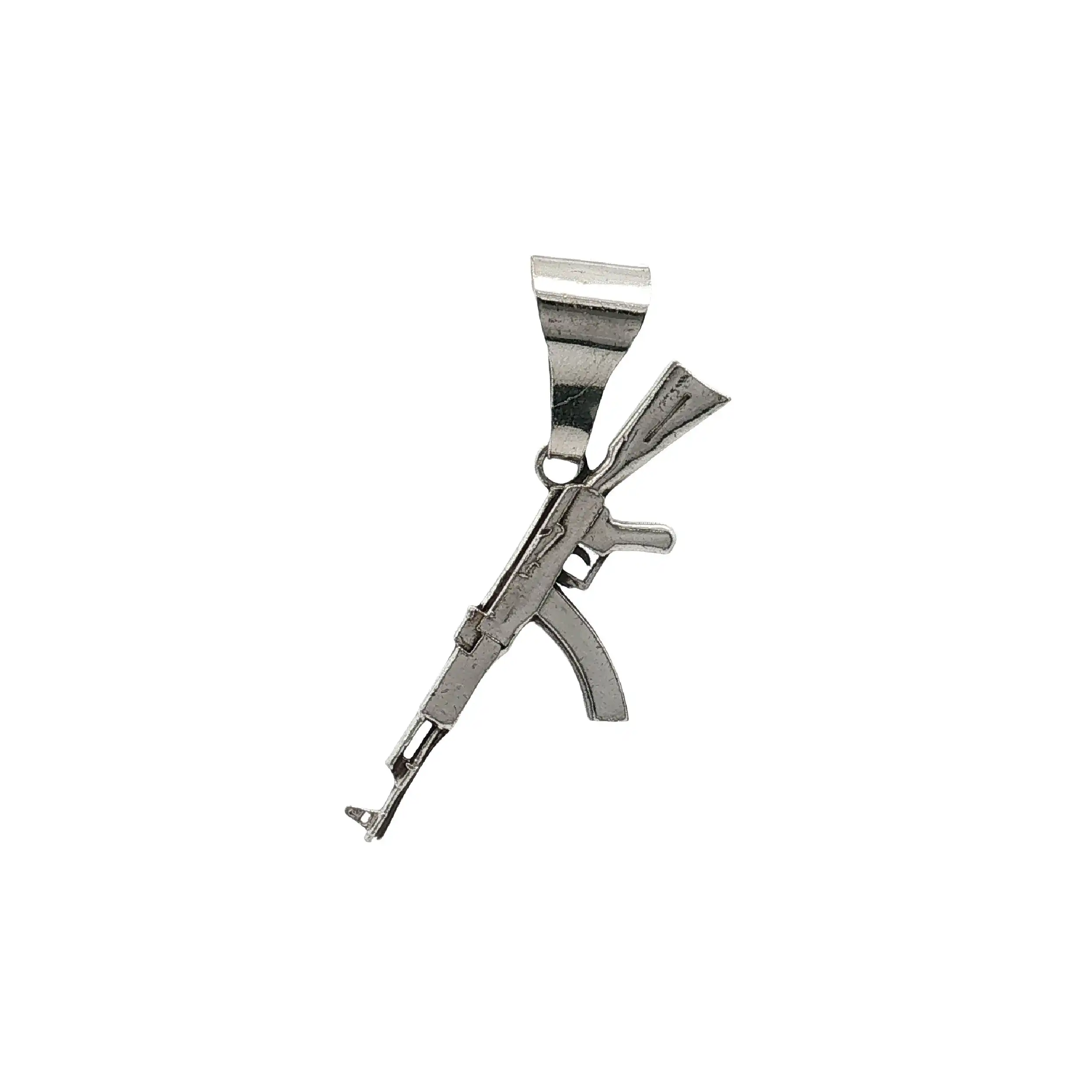 Anhänger Silber Maschinengewehr