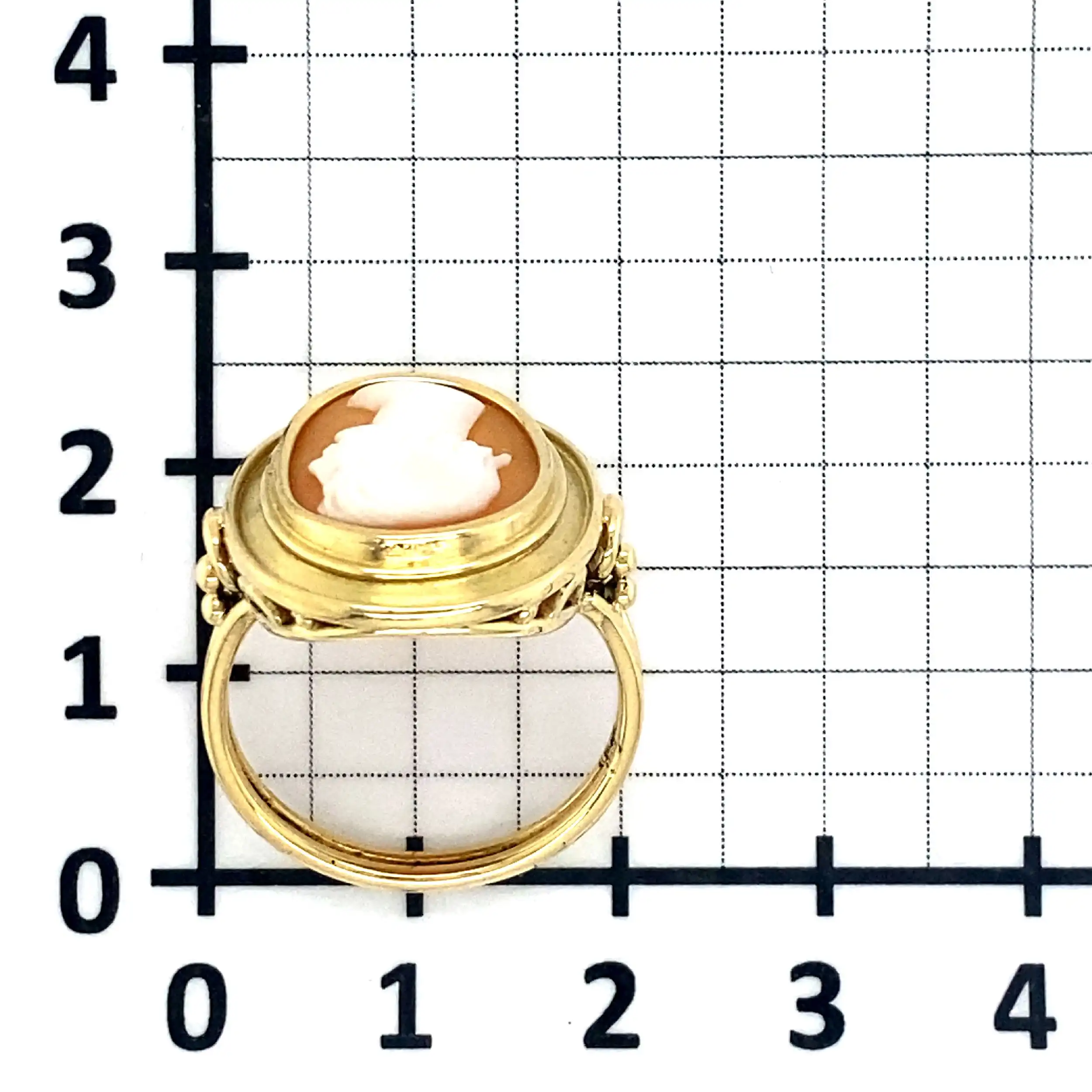 Ring Gelbgold mit Gemme Ring Gelbgold mit Gemme