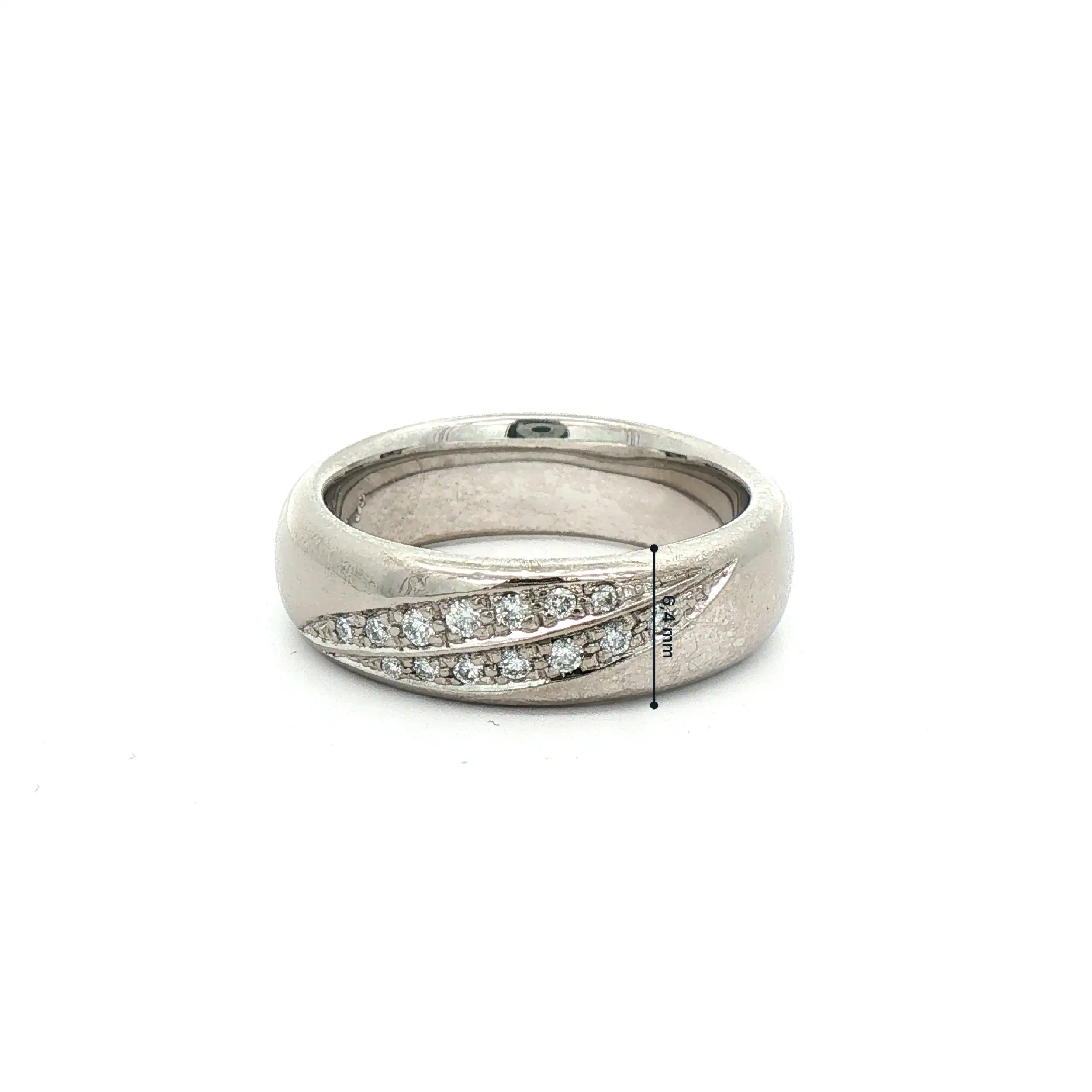 Ring Weißgold mit Brillanten