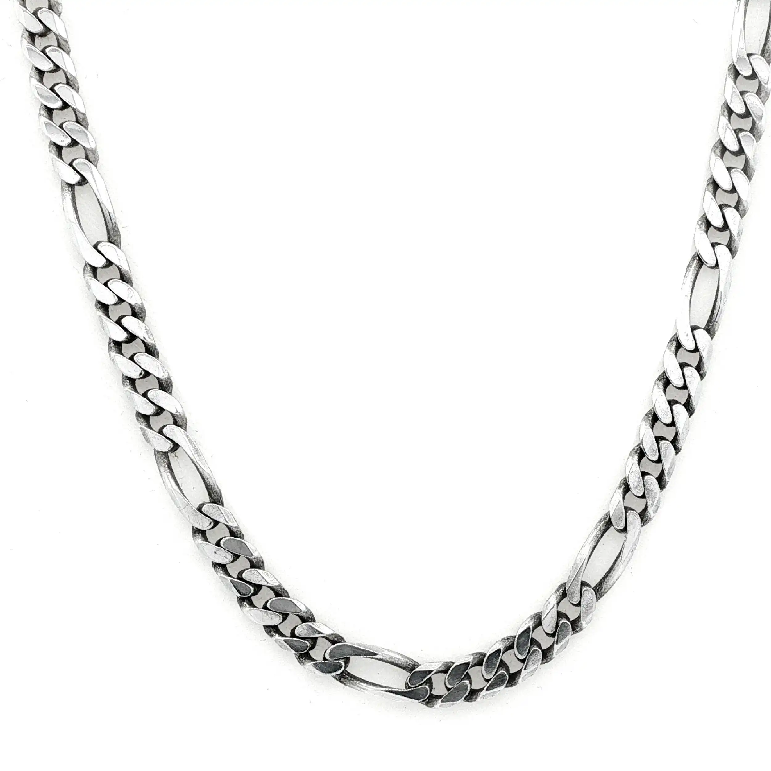 Figarokette Silber Figarokette Silber