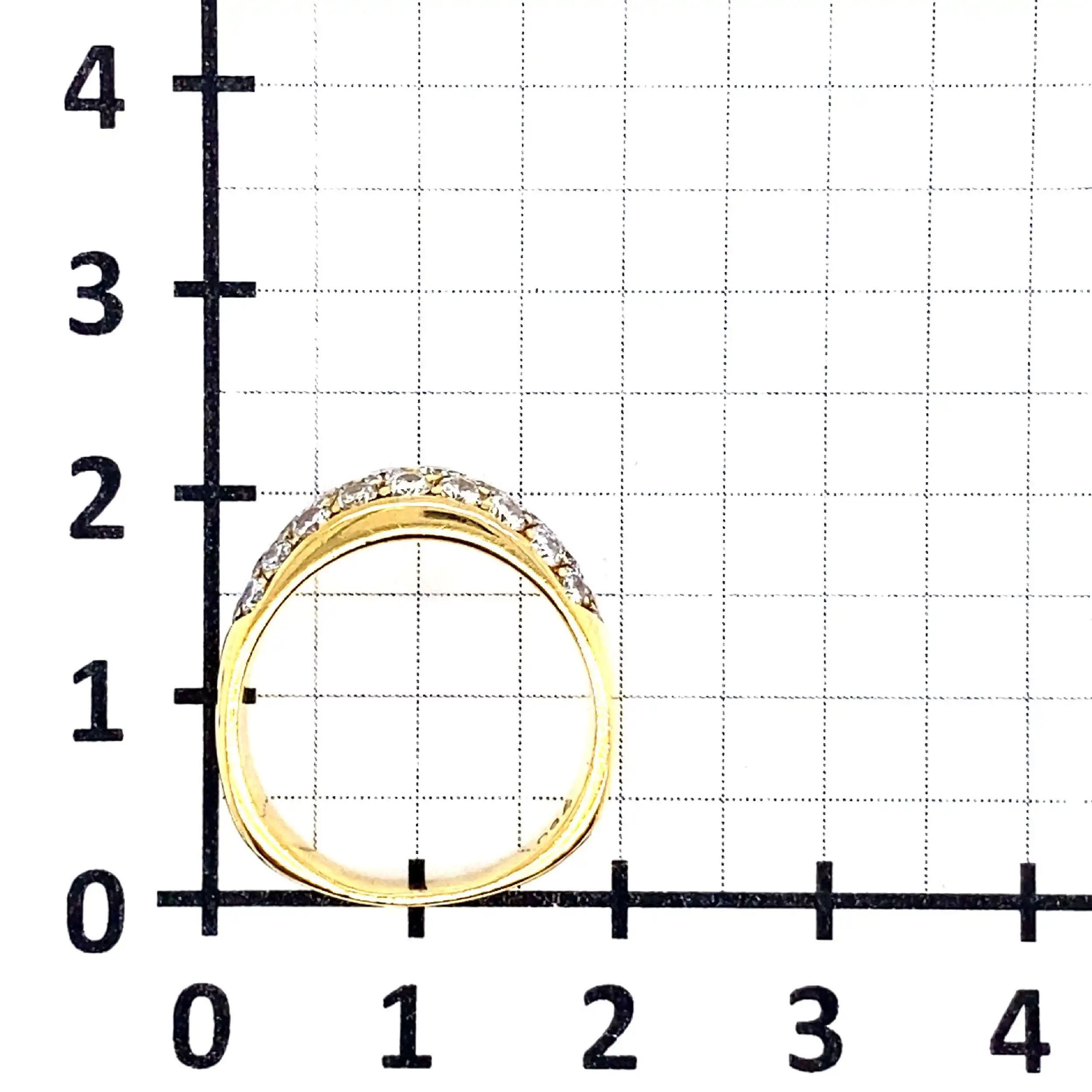 Ring Gelbgold mit Brillanten Ring Gelbgold mit Brillanten