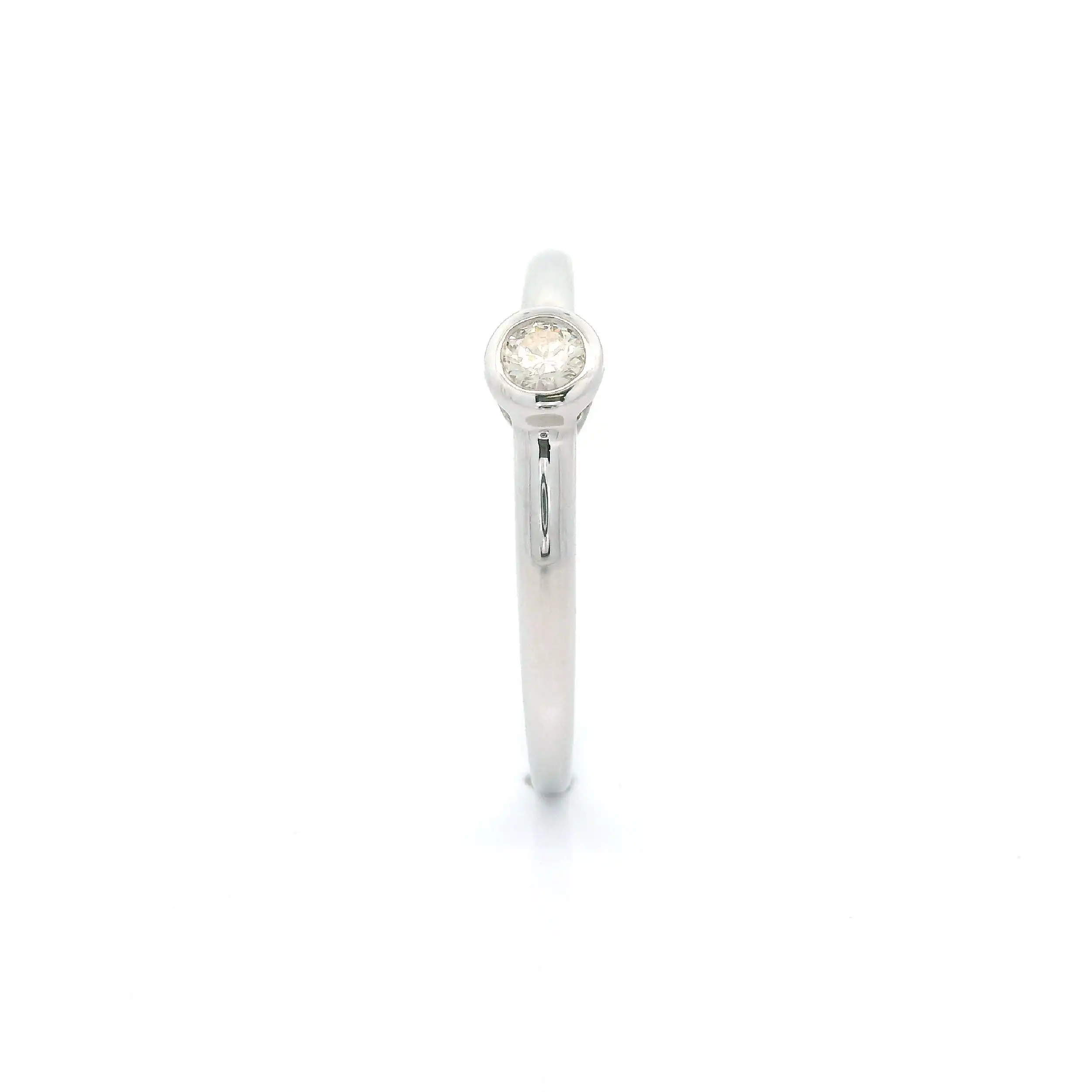 Ring Weißgold mit Brillant