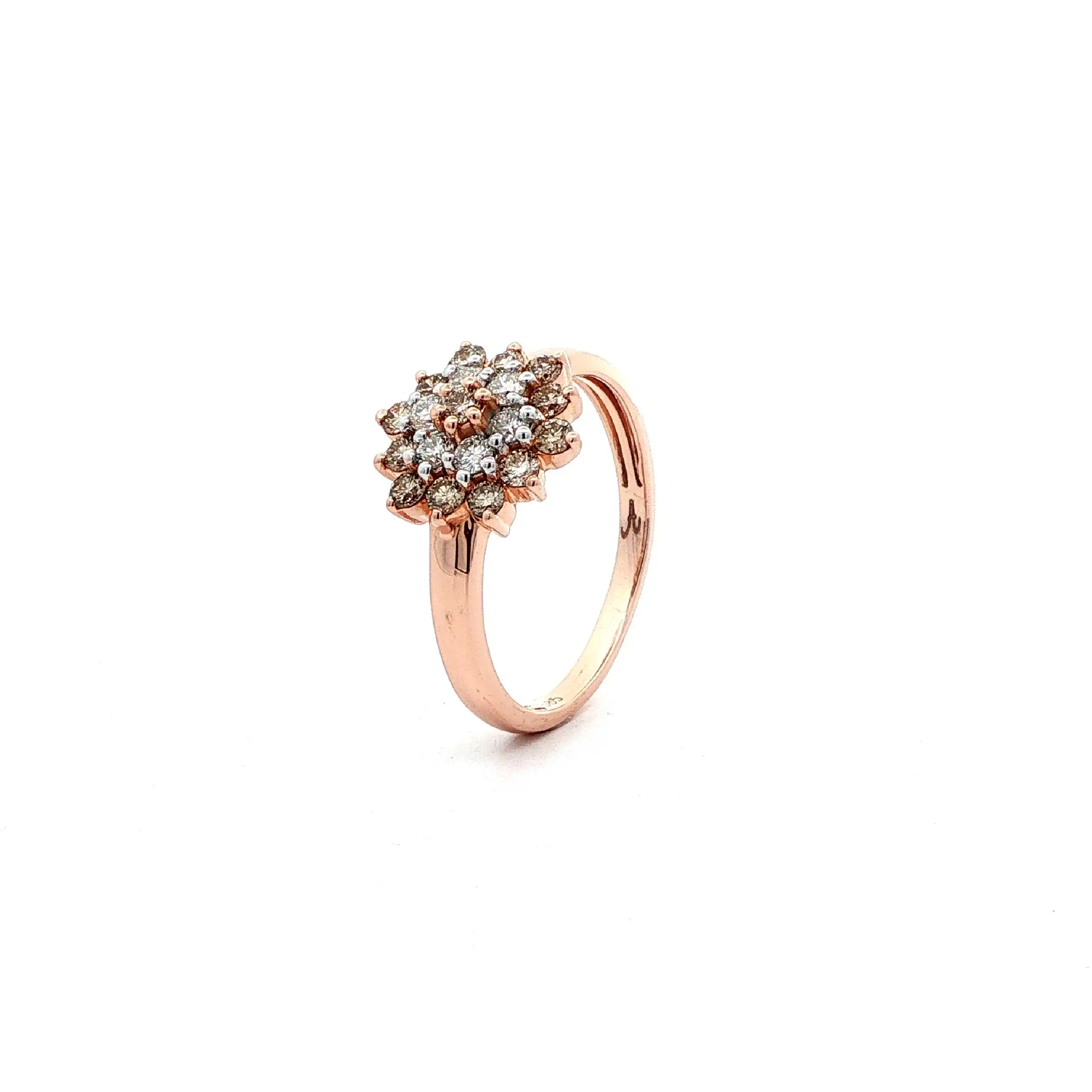 Ring Roségold mit Brillanten