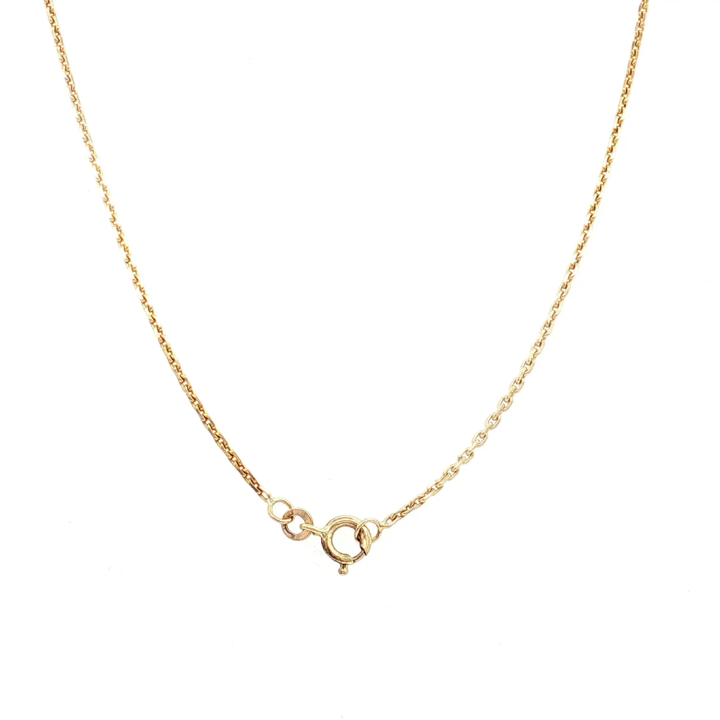 Kette Gelbgold mit Anhänger Maria und Jesus
