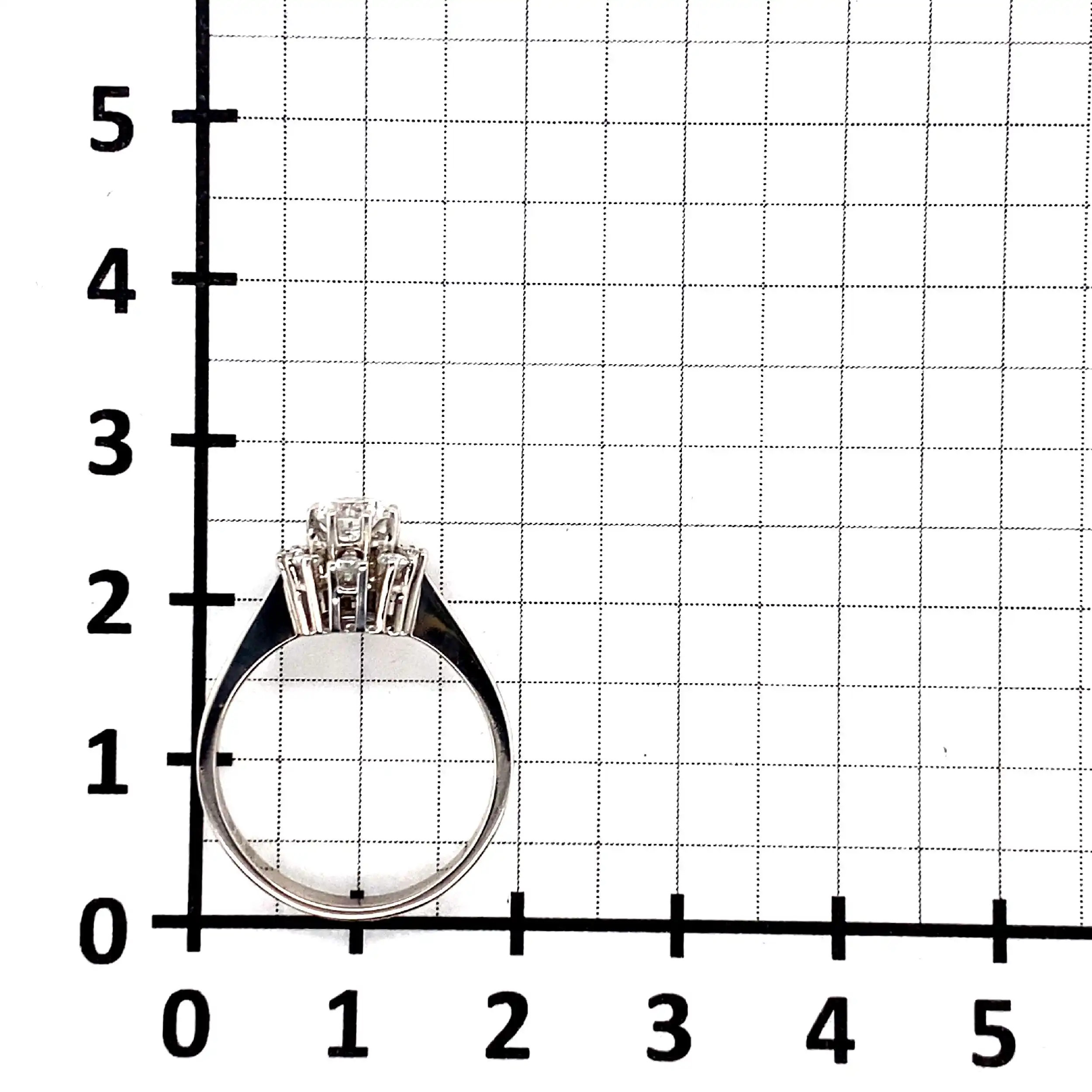 Ring Weißgold mit Brillanten