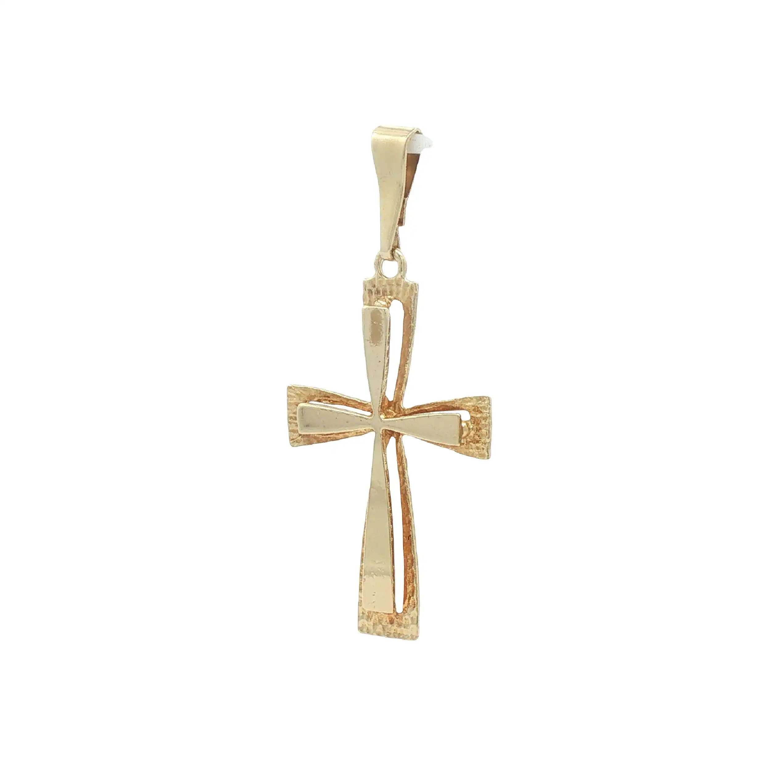 Anhänger Gelbgold Kreuz