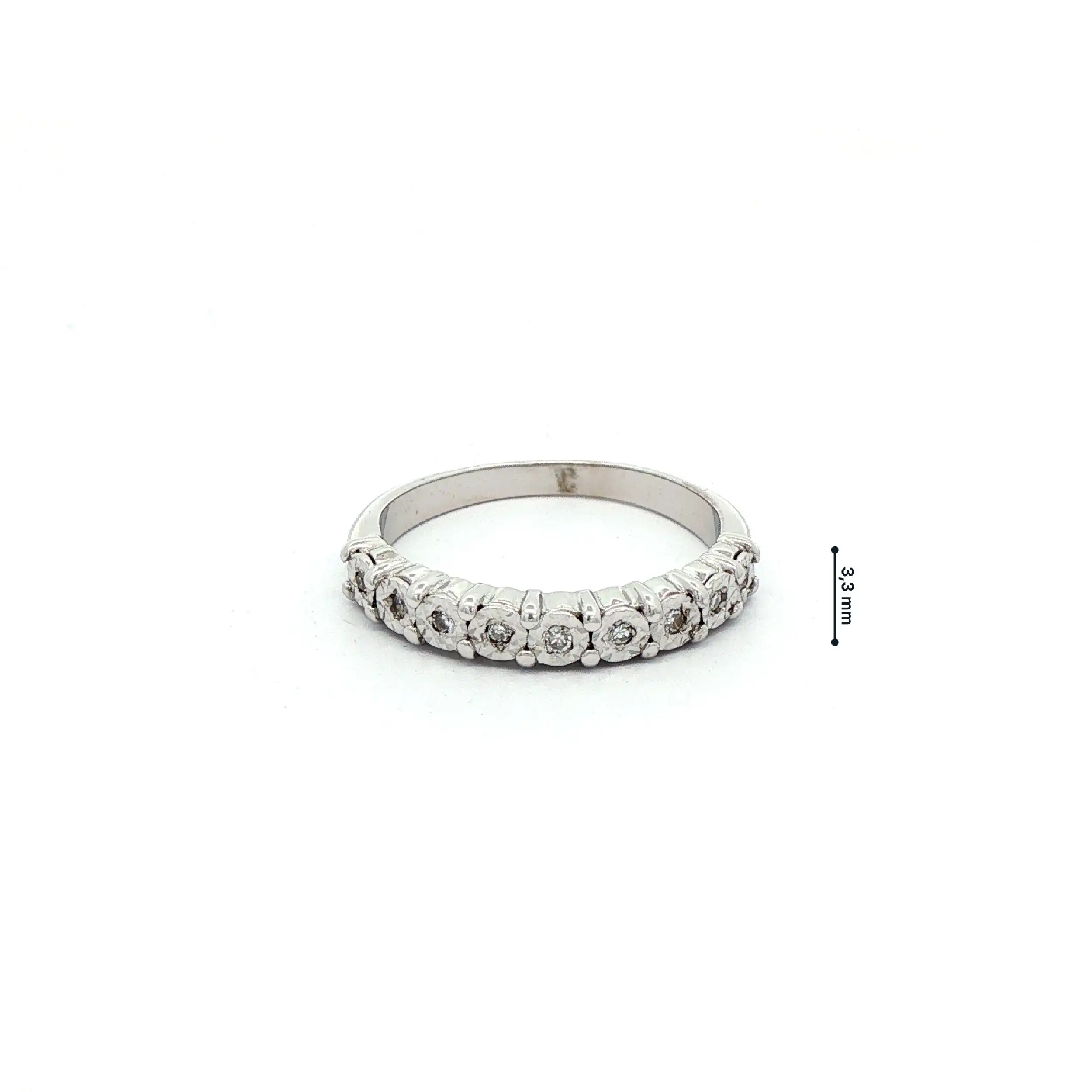 Ring Weißgold mit Diamanten Ring Weißgold mit Diamanten