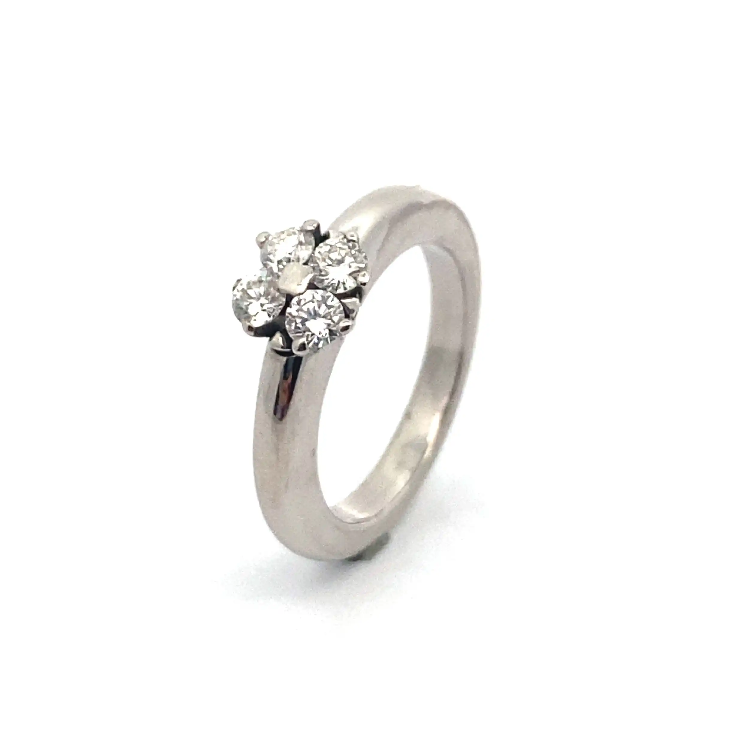 Ring Weißgold mit Brillanten