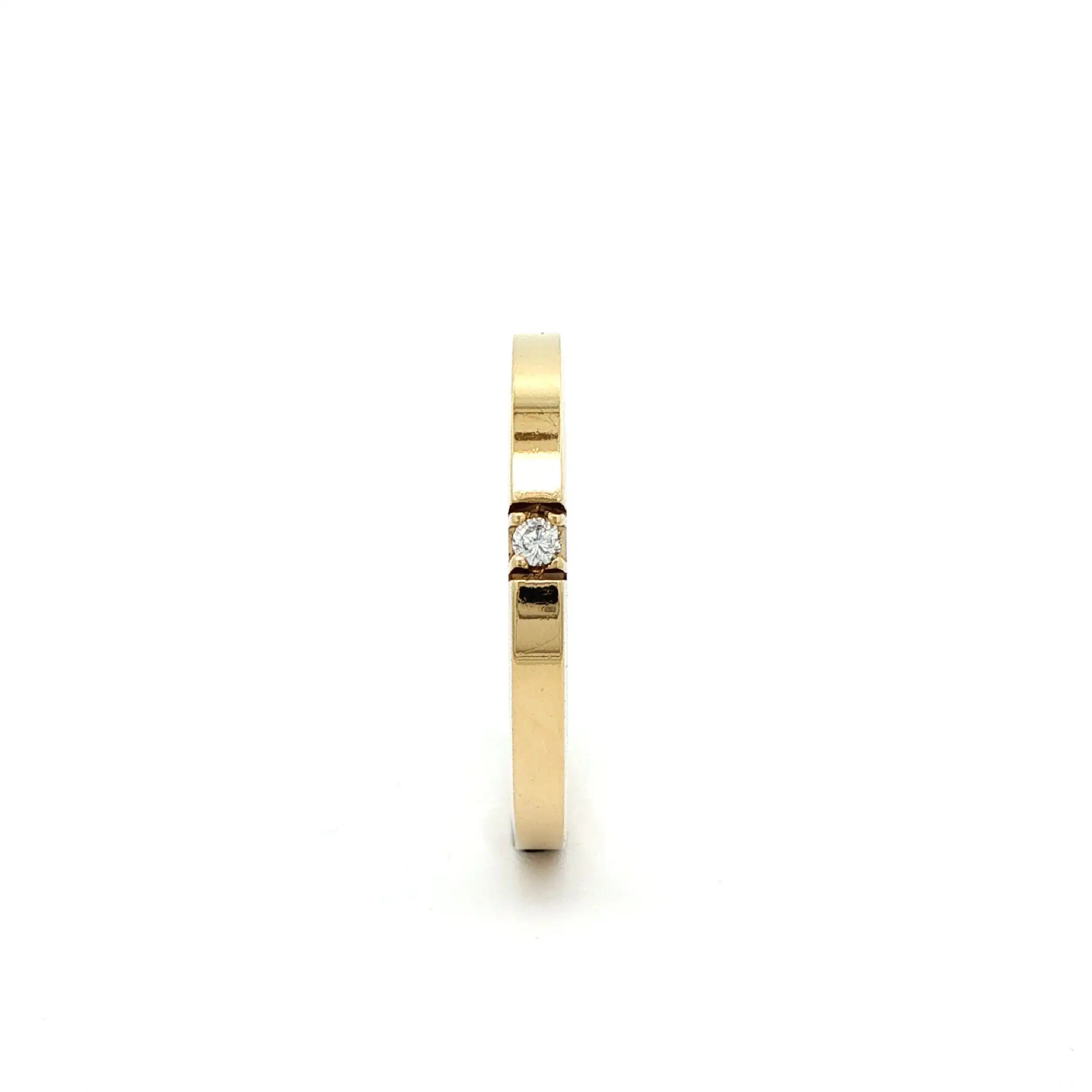 Ring Gelbgold mit Brillanten