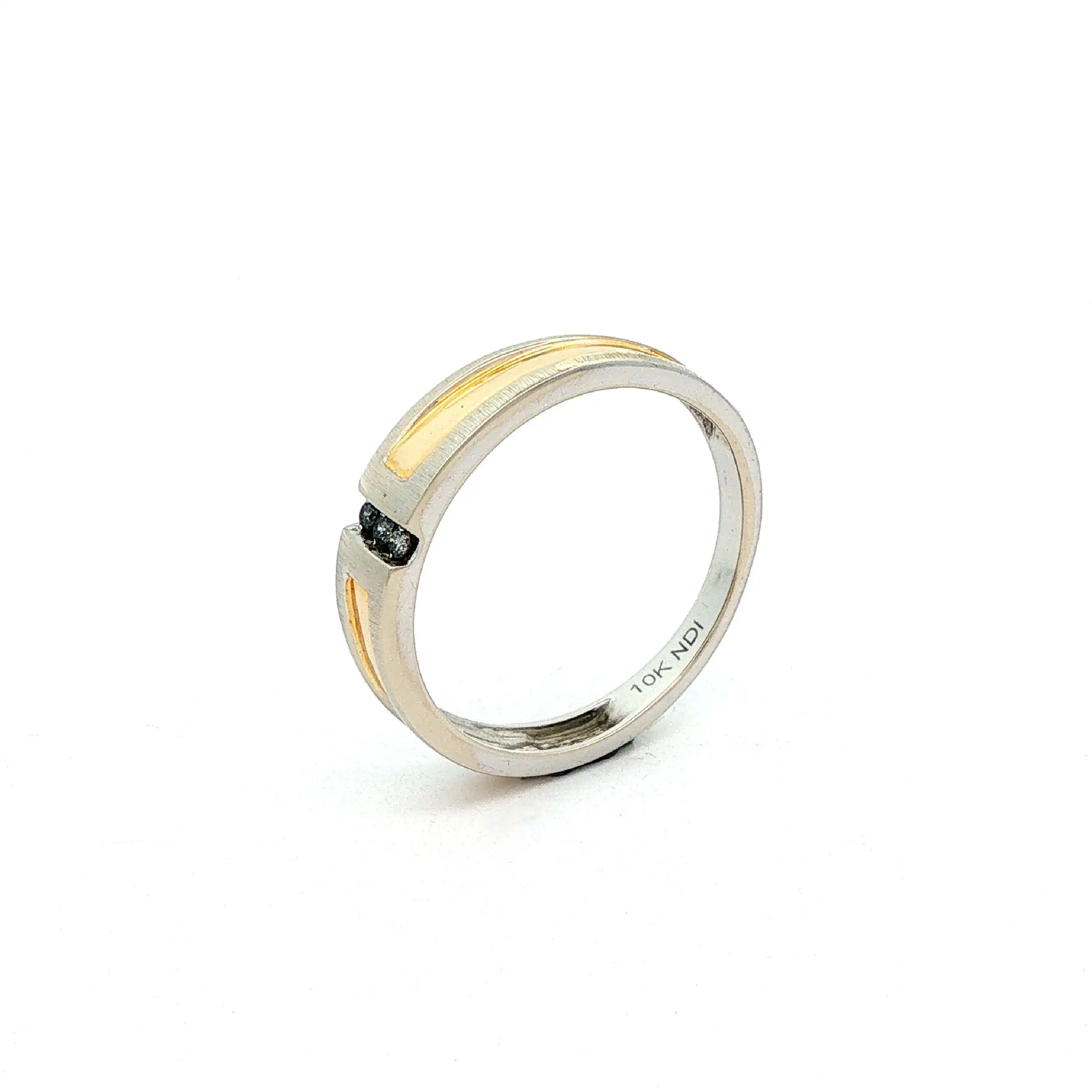 Ring Bicolor mit Brillanten