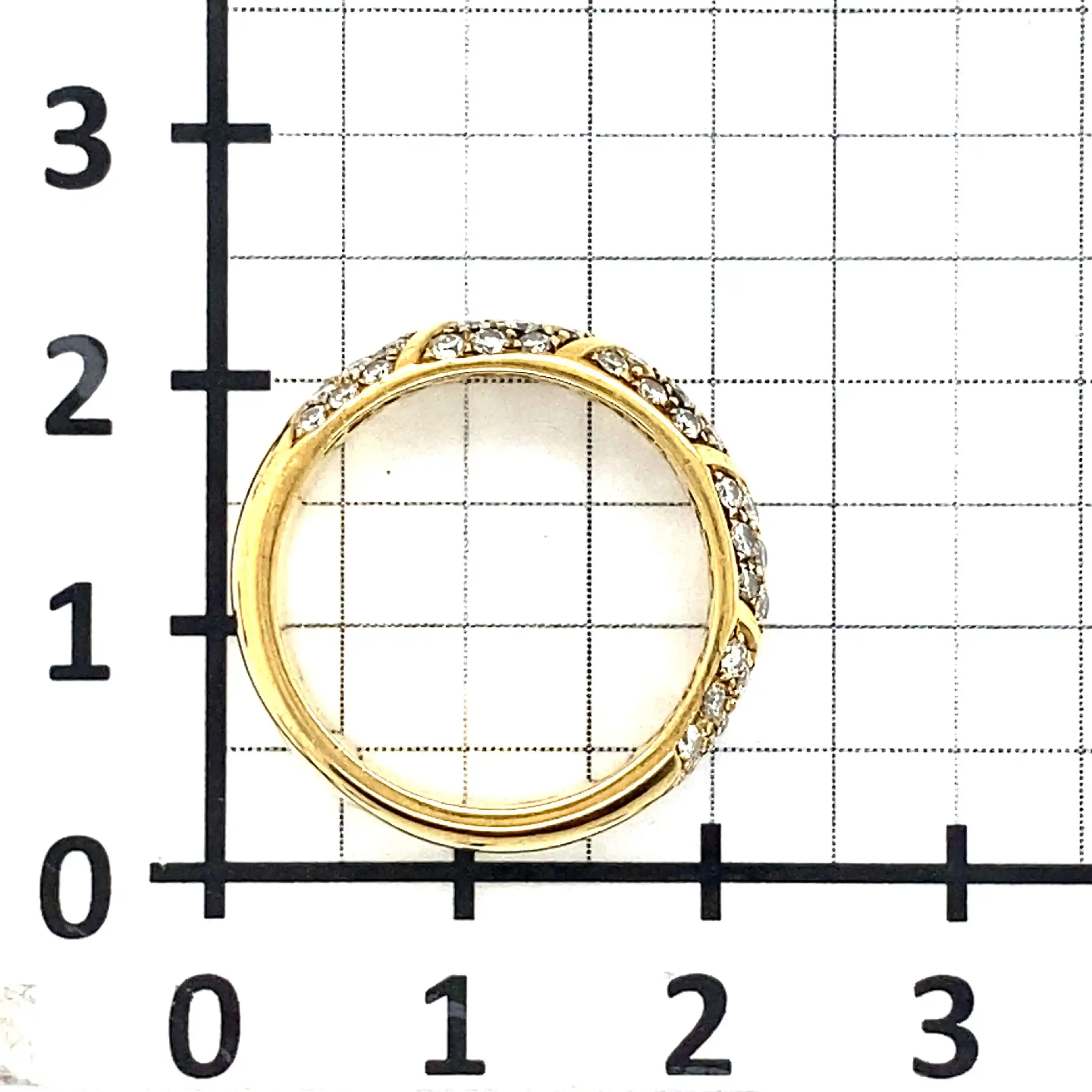Ring Gelbgold mit Brillanten Ring Gelbgold mit Brillanten