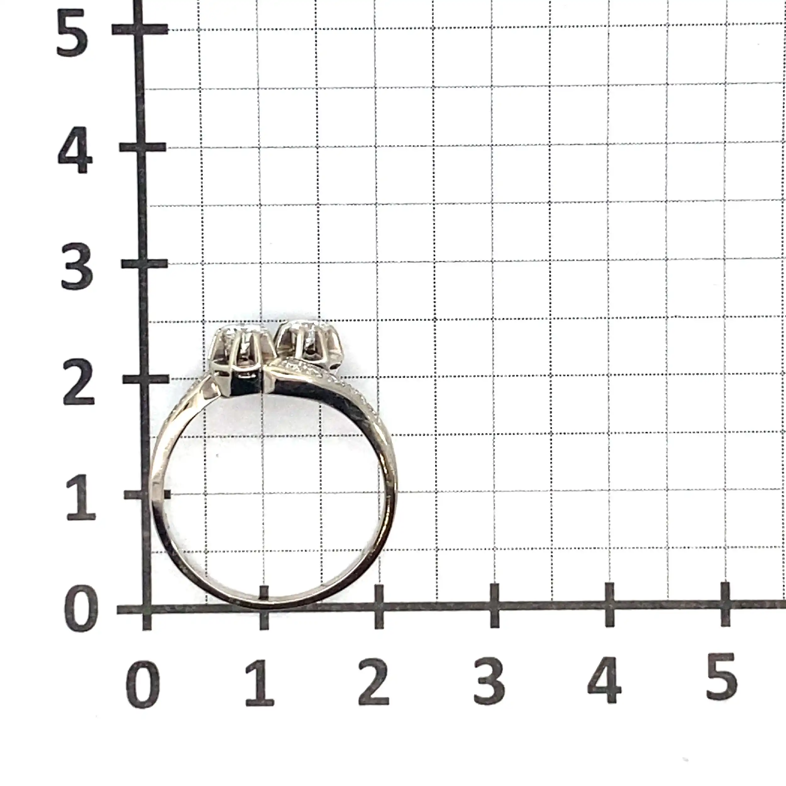 Ring Weißgold mit Brillanten und Diamanten Ring Weißgold mit Brillanten und Diamanten