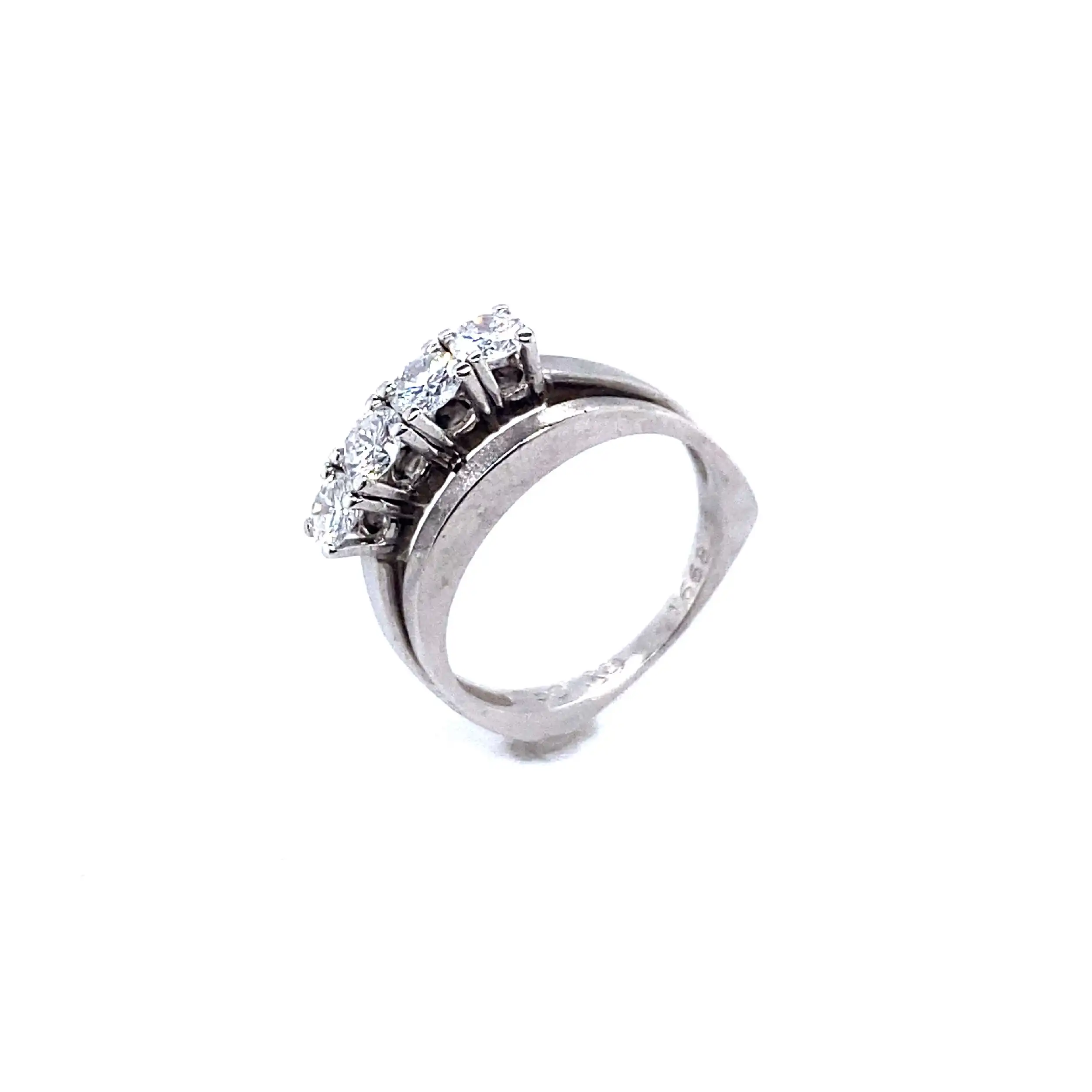 Ring Weißgold mit Brillanten
