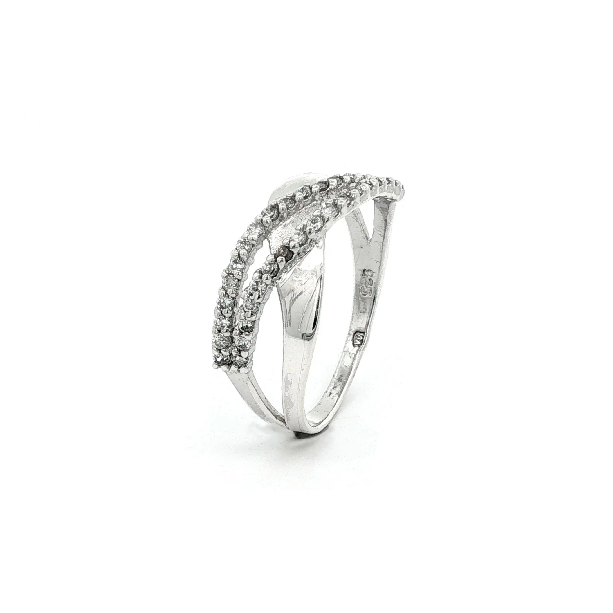 Ring Silber mit Zirkonia