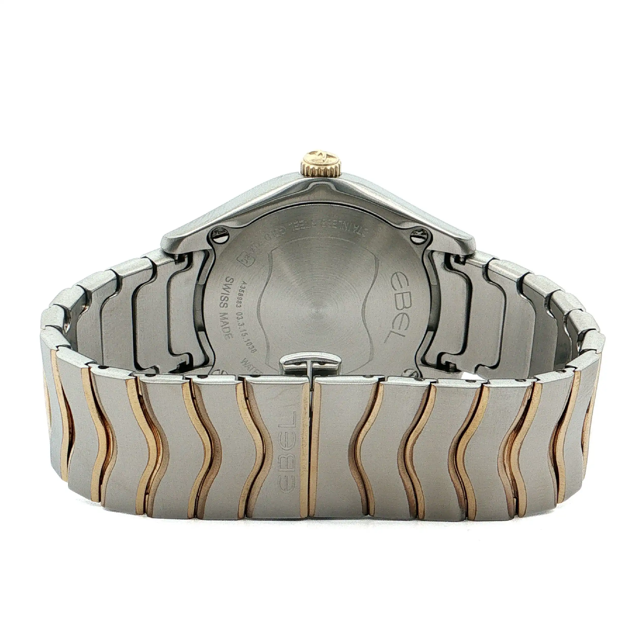 Herrenuhr Ebel Wave Gent Quarz 40mm Ref.03.3.15.1038