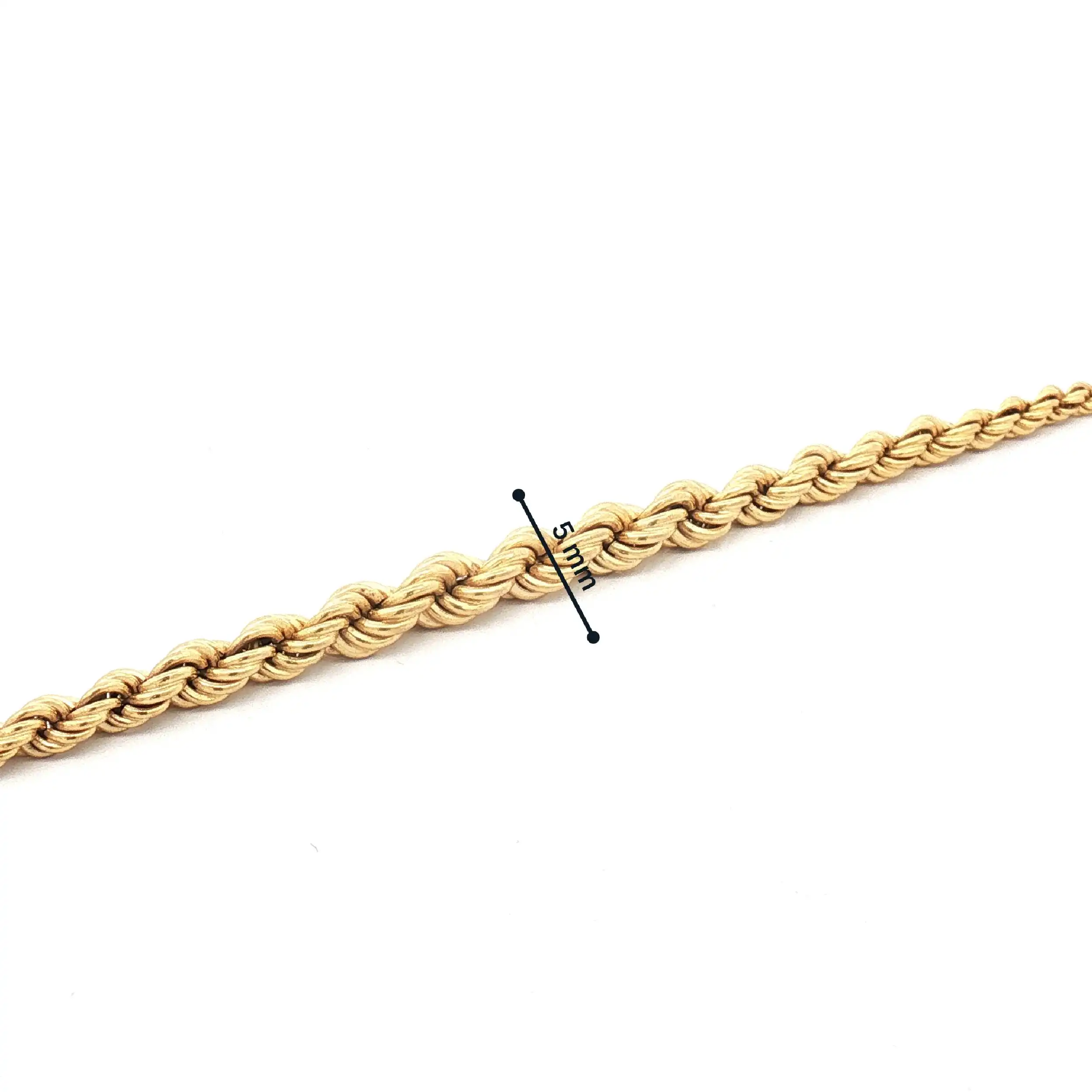 Kordelarmband Gelbgold Kordelarmband Gelbgold