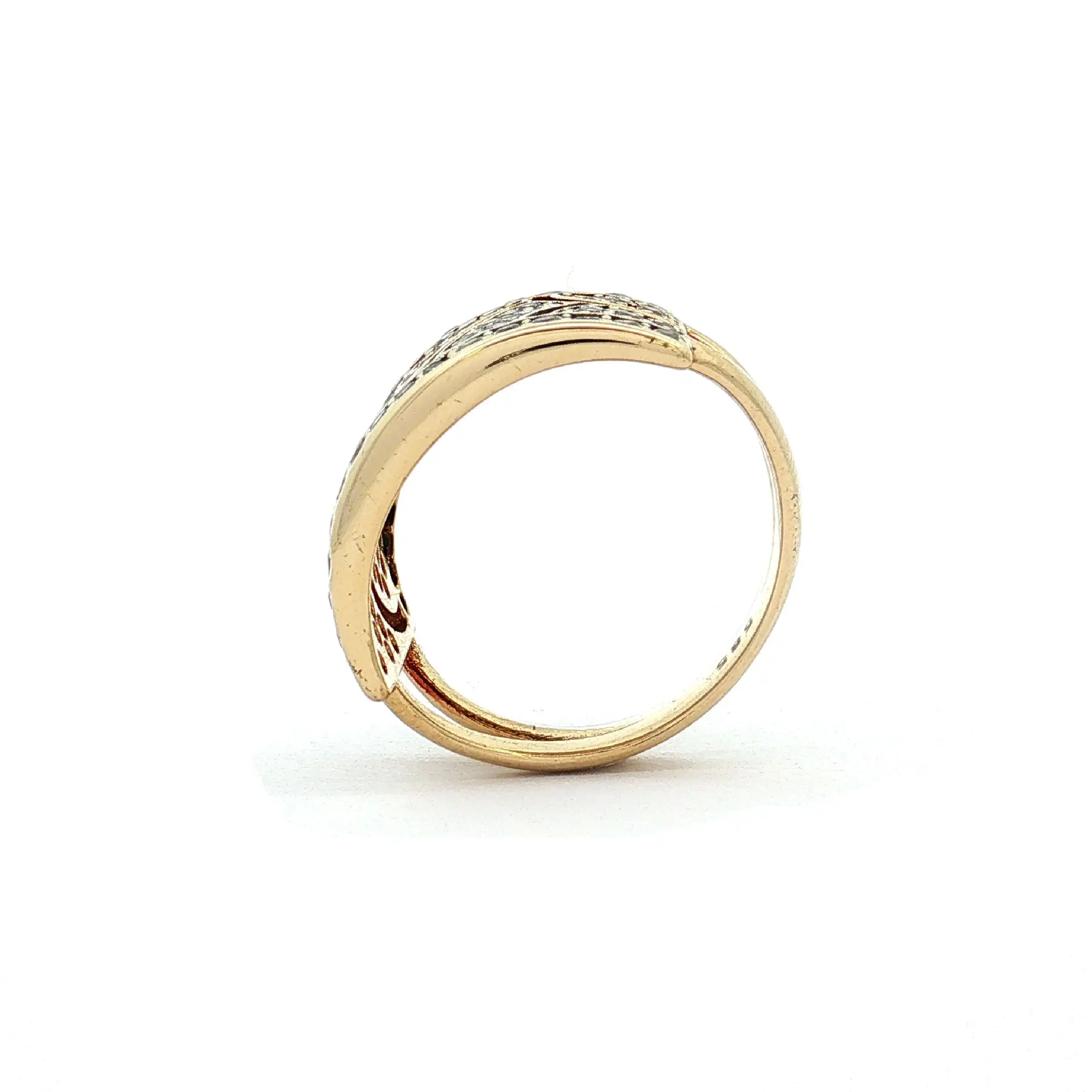 Ring Gelbgold mit Zirkonia Ring Gelbgold mit Zirkonia