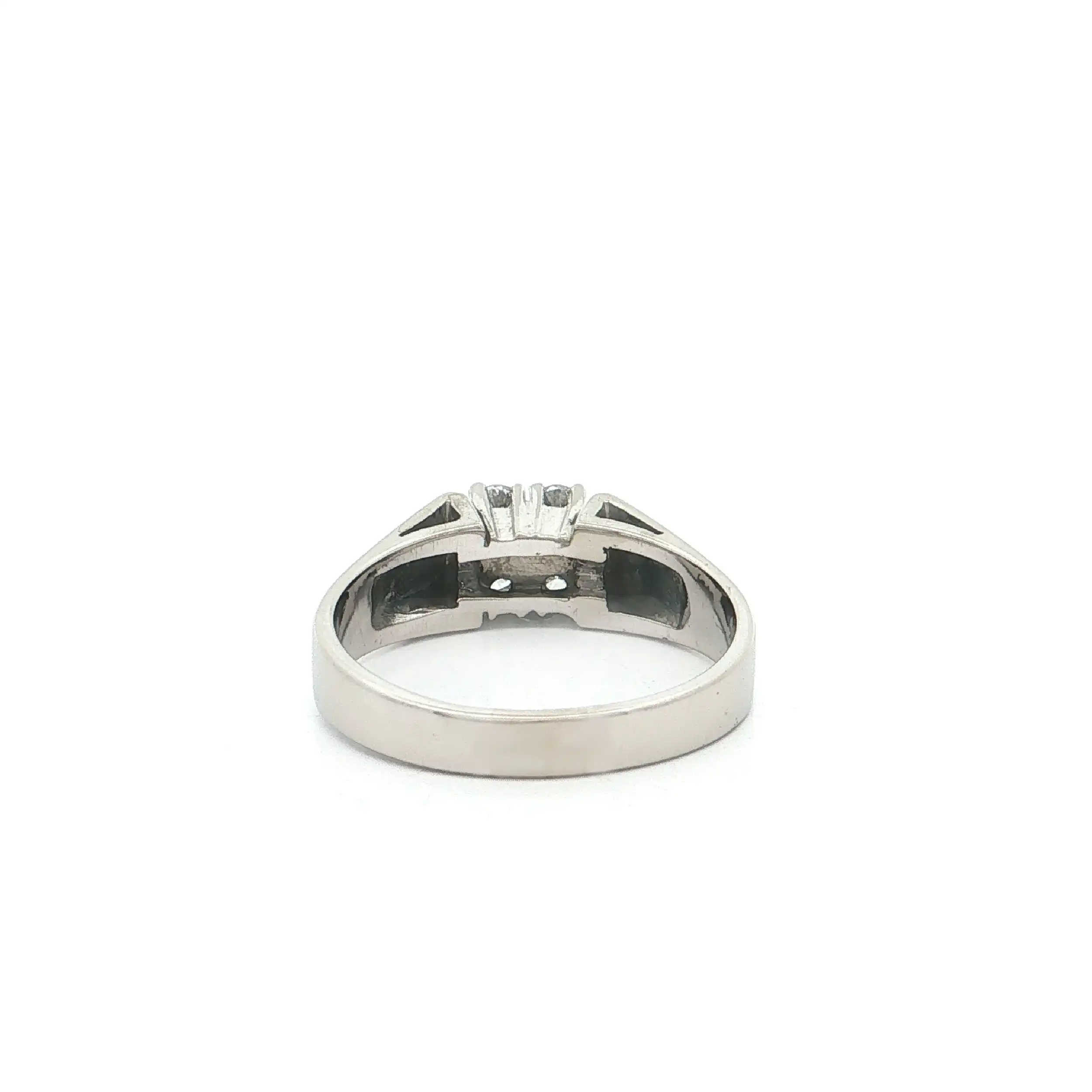 Ring Weißgold mit Brillanten Ring Weißgold mit Brillanten
