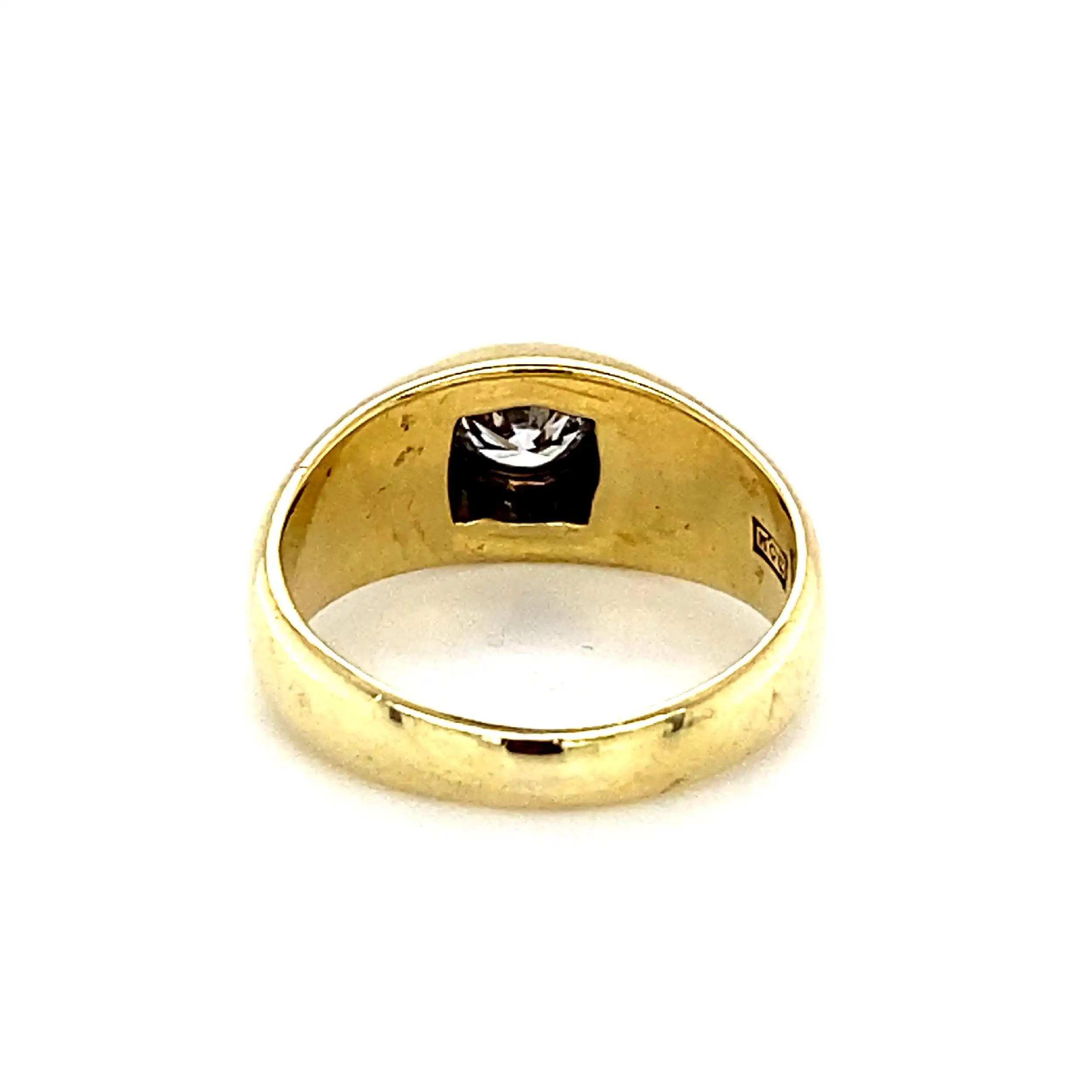 Ring Bicolor mit Brillant Ring Bicolor mit Brillant