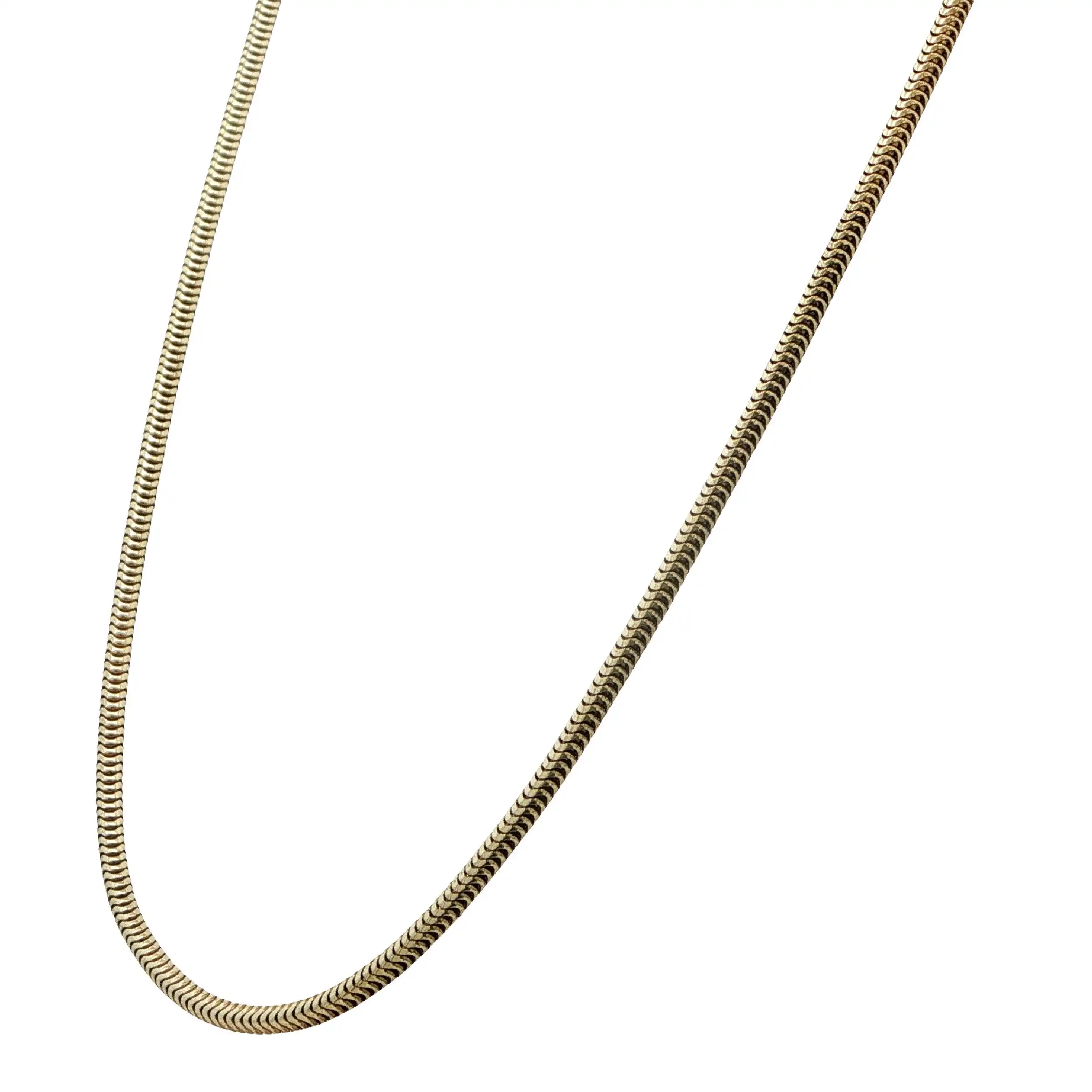 Schlangenkette Gelbgold
