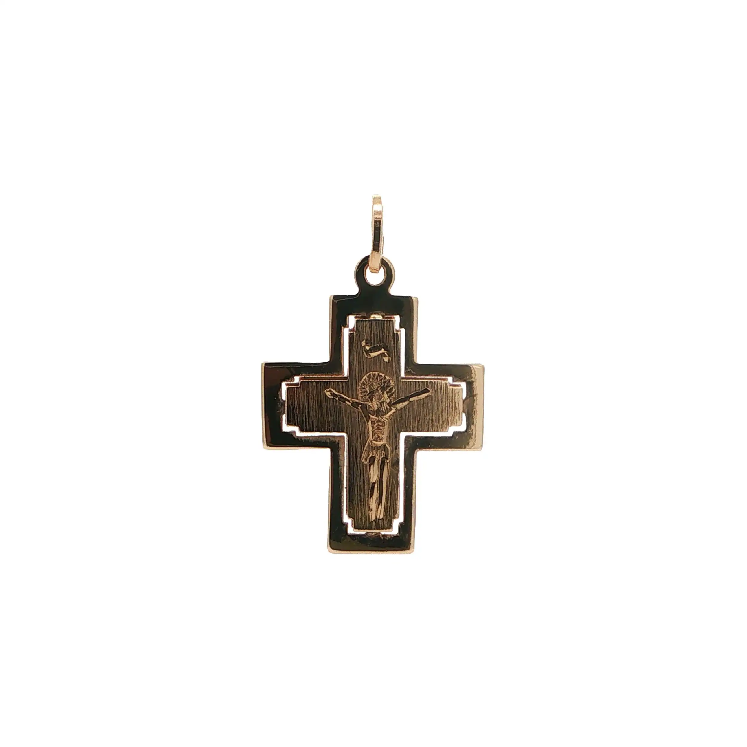 Anhänger Gelbgold Kreuz Anhänger Gelbgold Kreuz