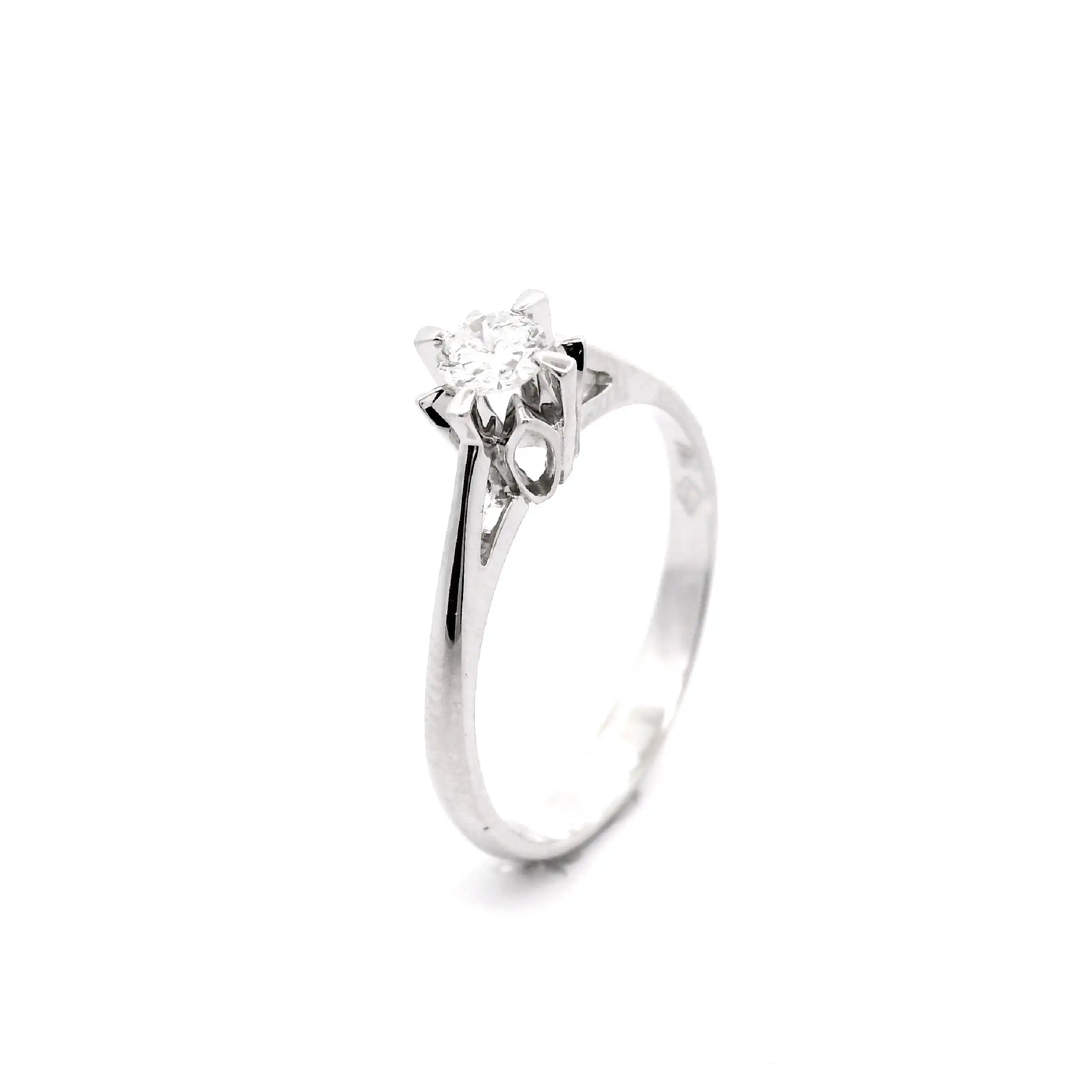 Ring Weißgold mit Brillant