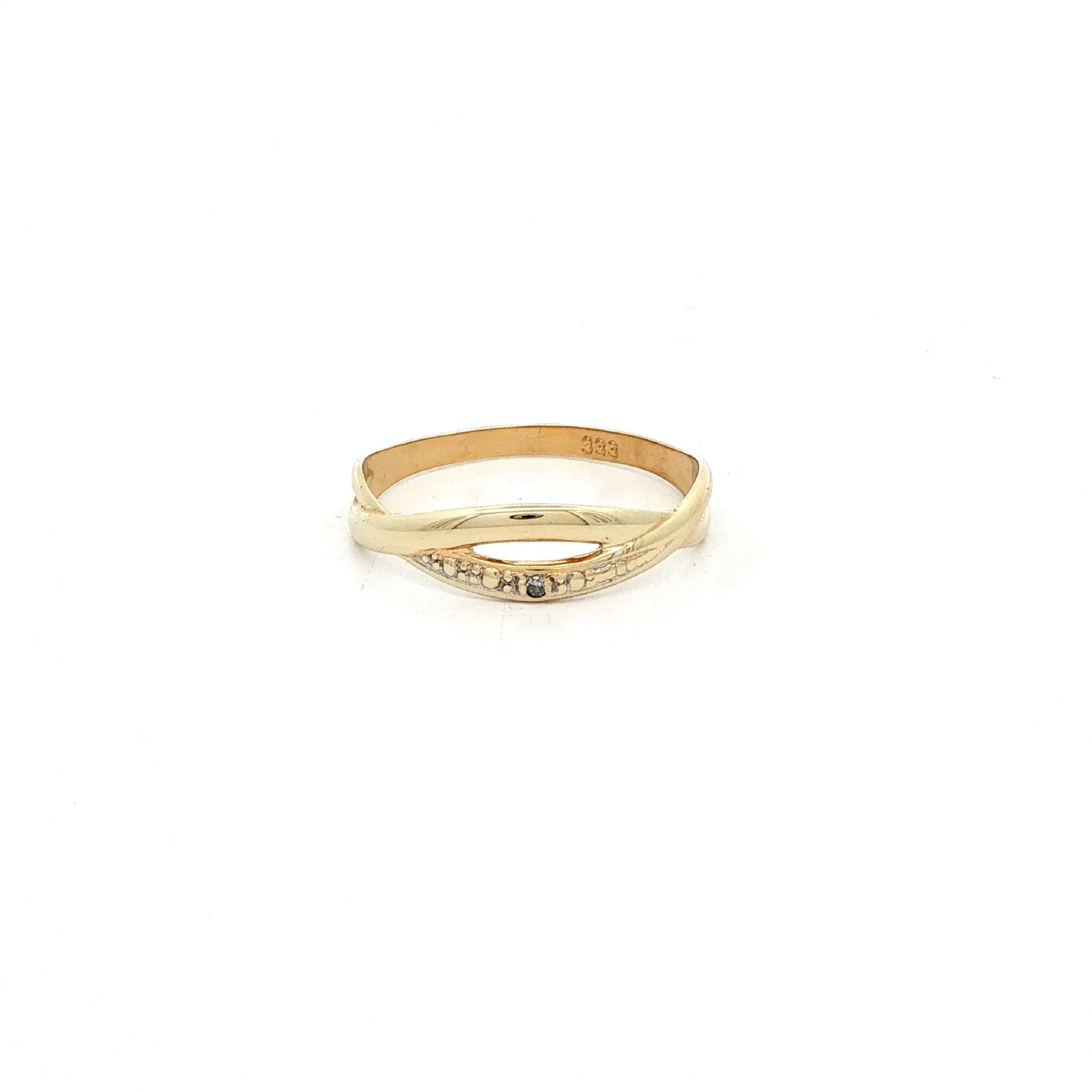 Ring Gelbgold mit Diamant Ring Gelbgold mit Diamant