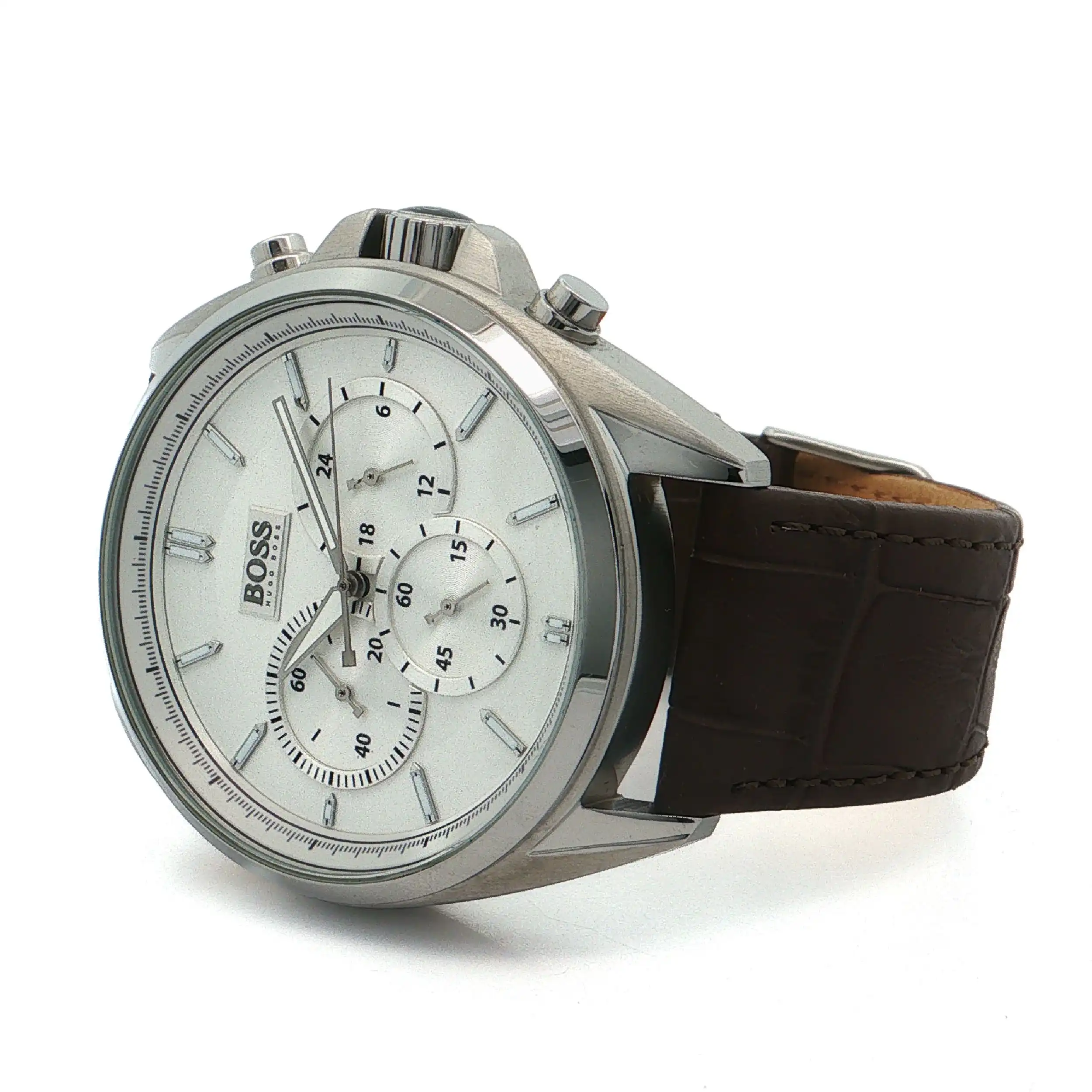 Herrenuhr BOSS Stahl HB 188.1.14.2672 Chronograph mit Box