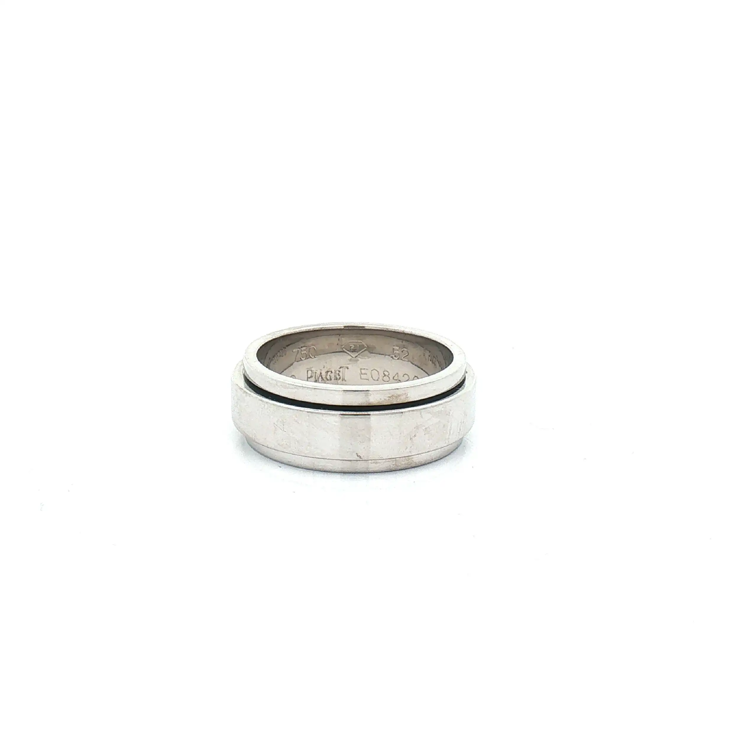 Ring Weißgold Piaget mit drehbarer Schiene