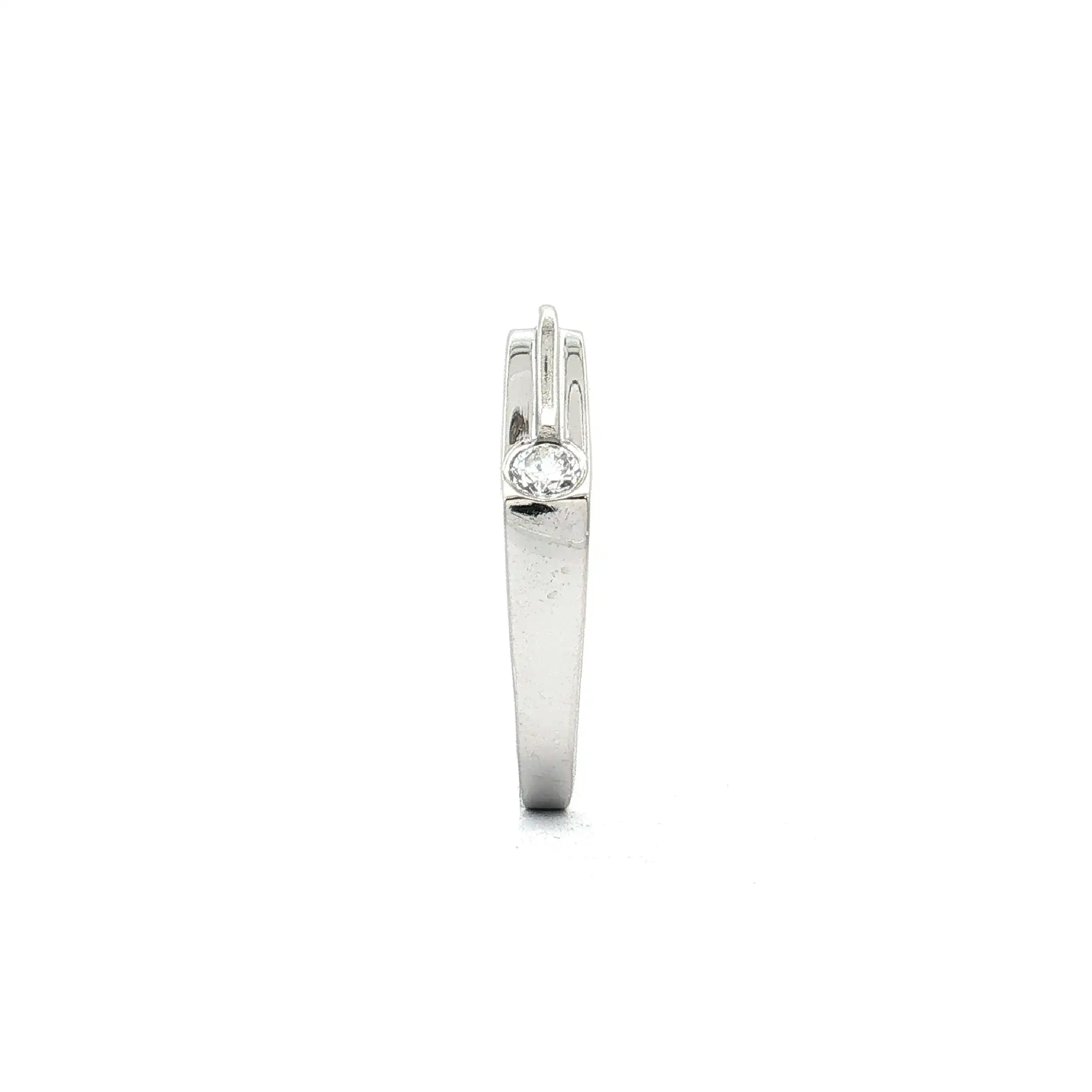 Ring Weißgold mit Zirkonia