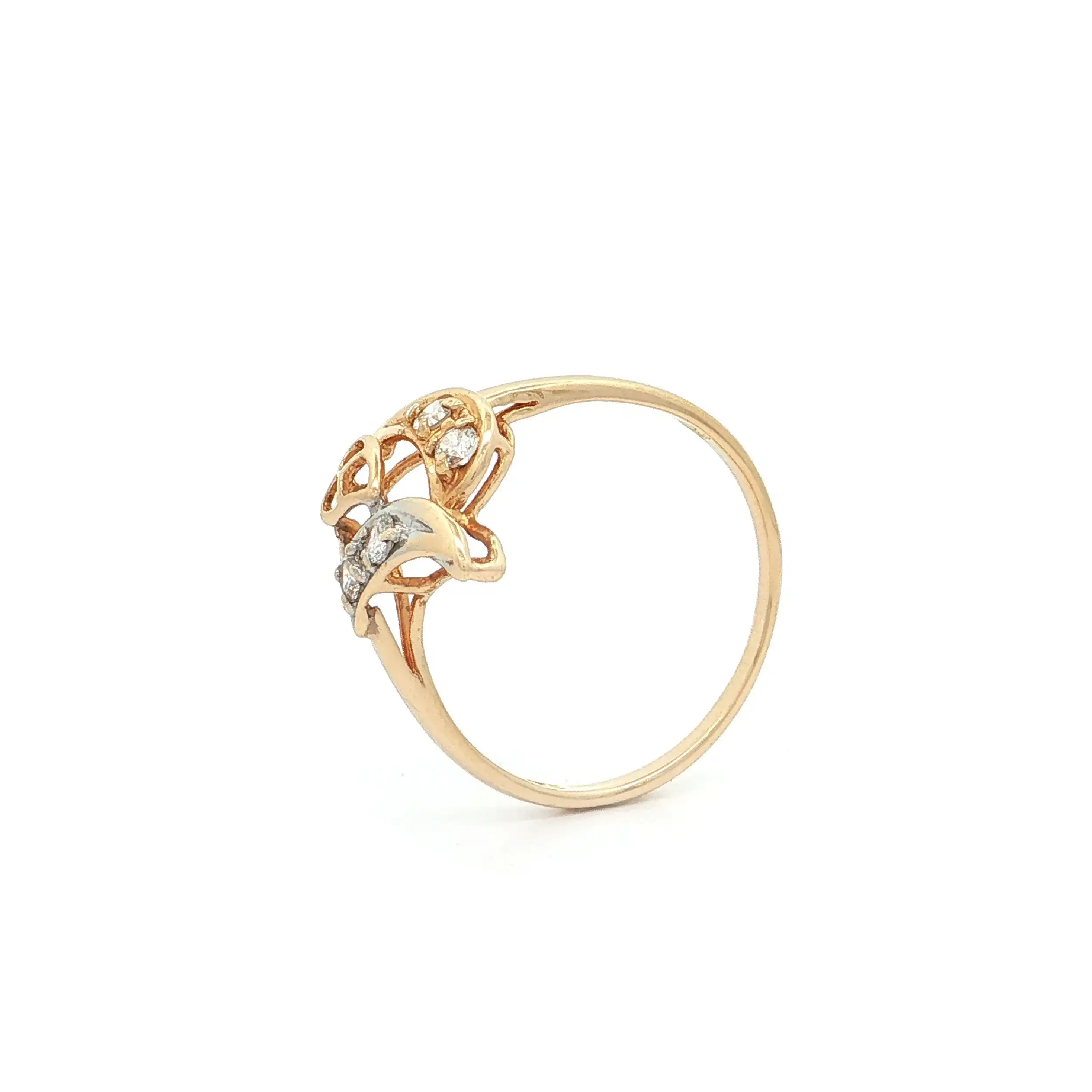 Ring Gelbgold mit Zirkonia