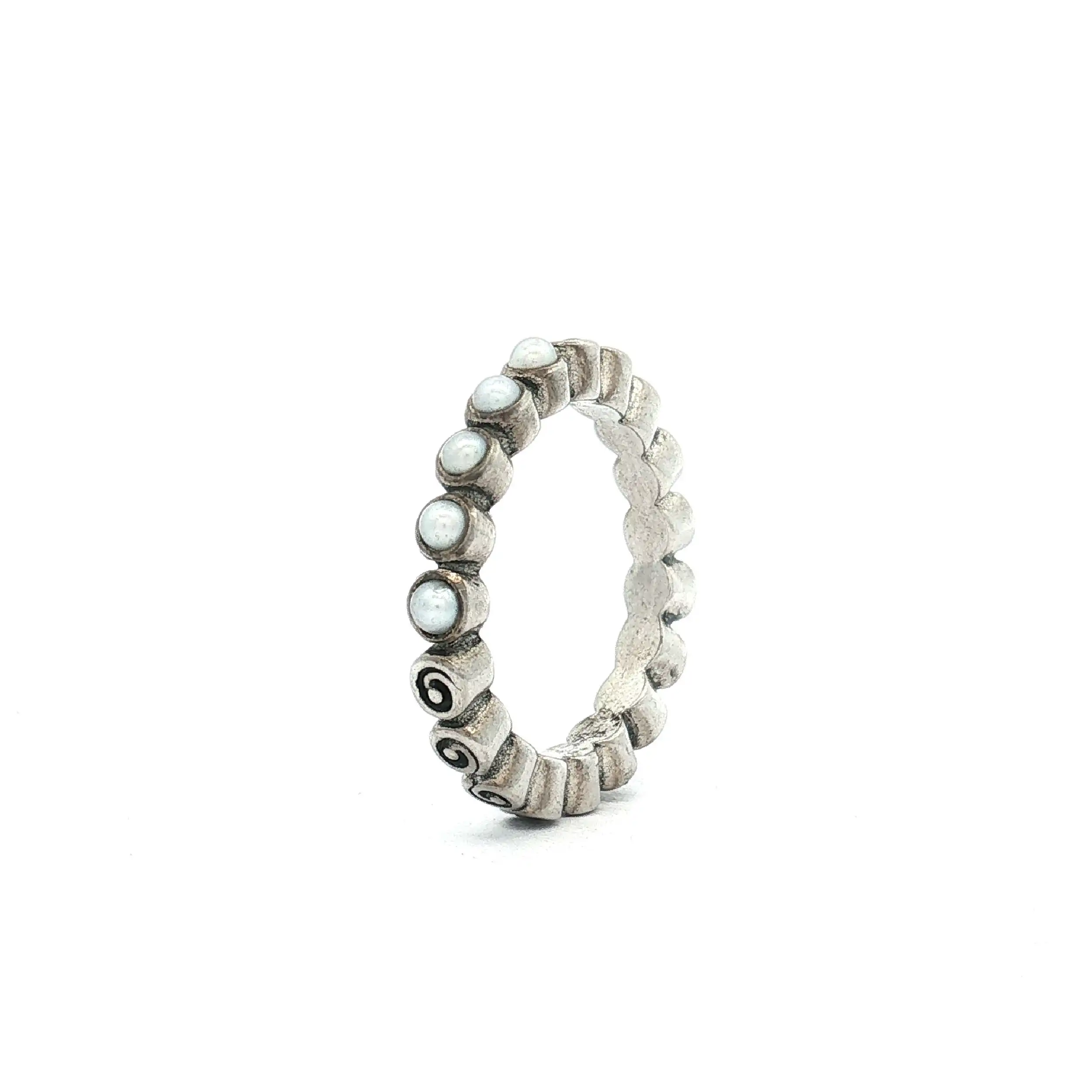 Ring Pandora mit Perlen