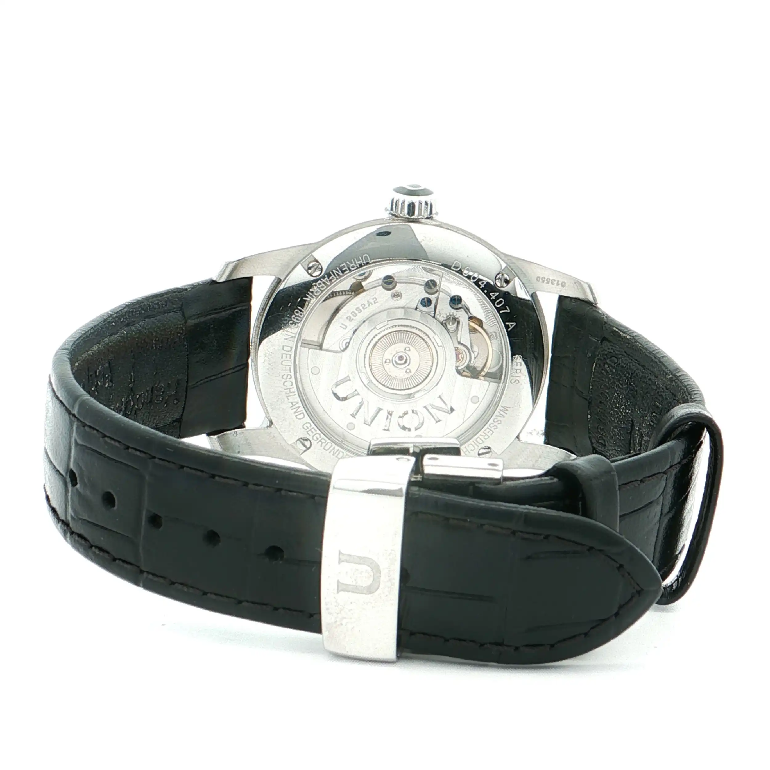 Damenuhr Union Glashütte Seris Date Referenz D004.407A Full Set mit Stahlband Damenuhr Union Glashütte Seris Date Referenz D004.407A Full Set mit Stahlband