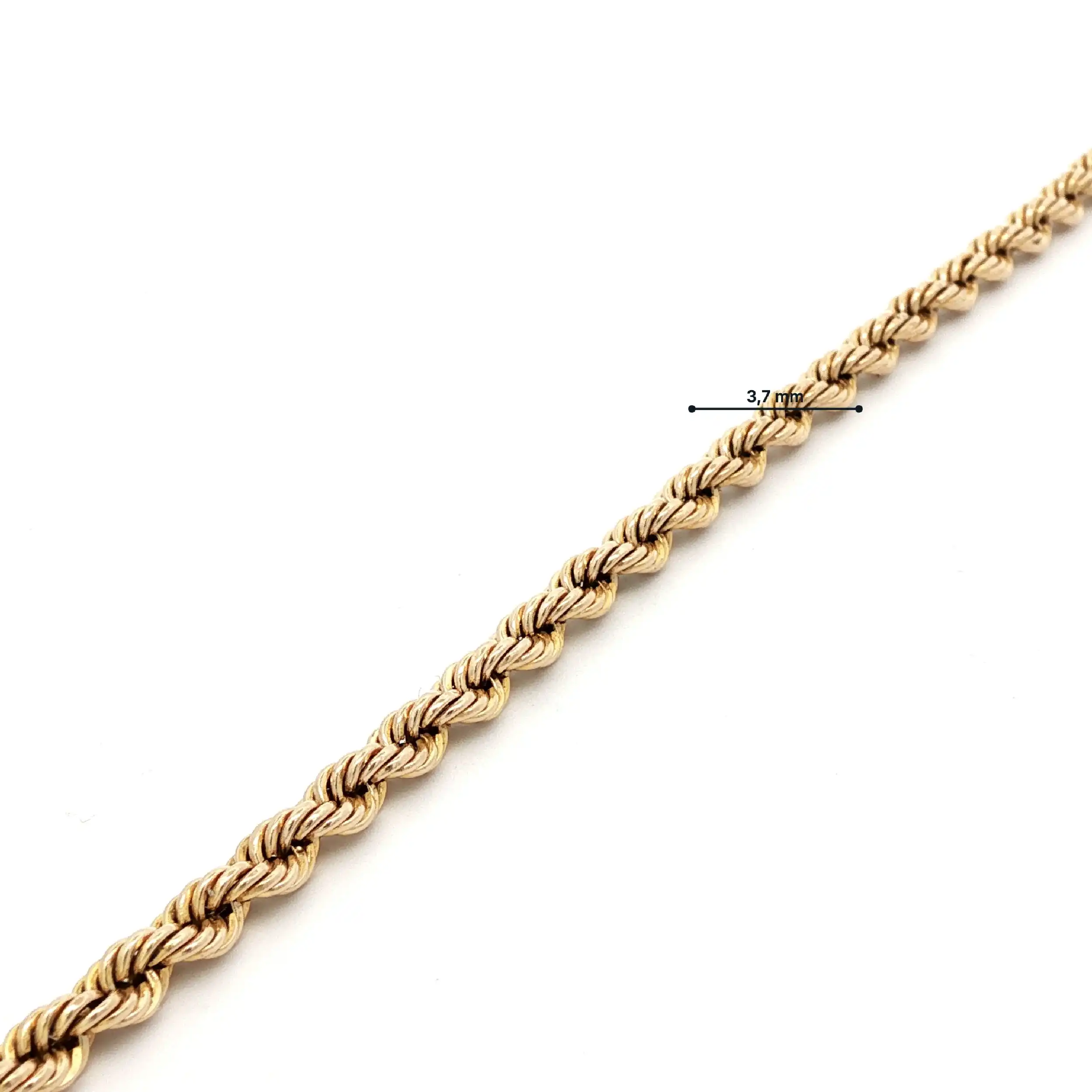 Kordelarmband Gelbgold Kordelarmband Gelbgold