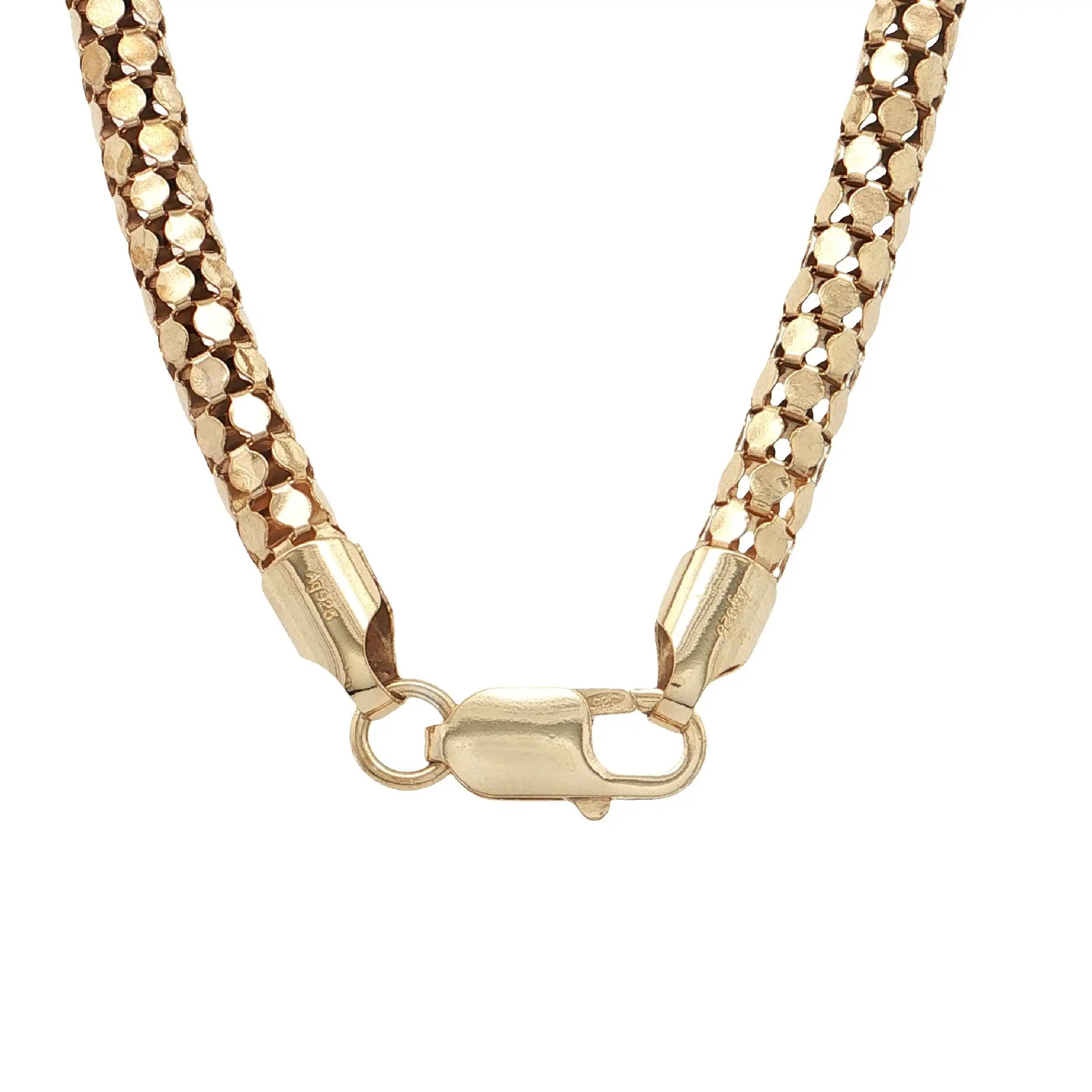 Himbeercollier Silver vergoldet Himbeercollier Silver vergoldet