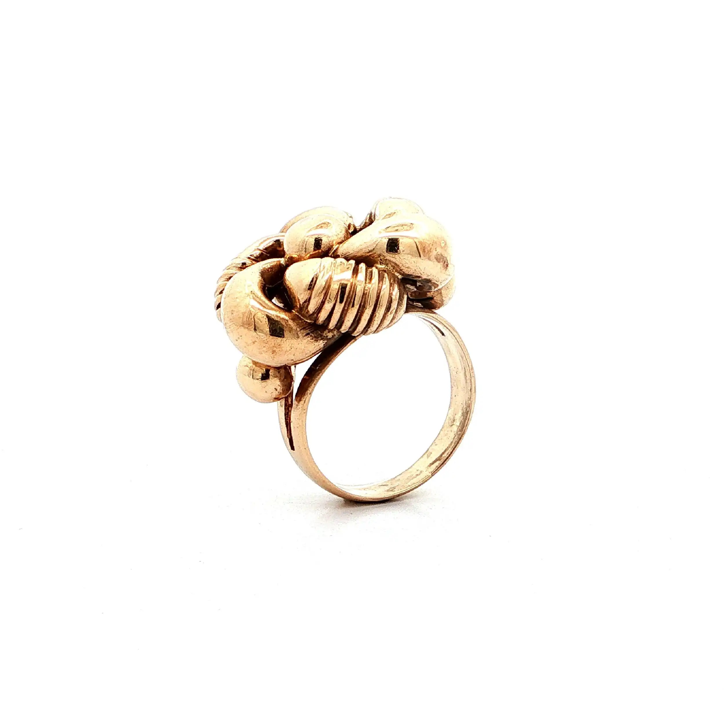 Knotenring Roségold