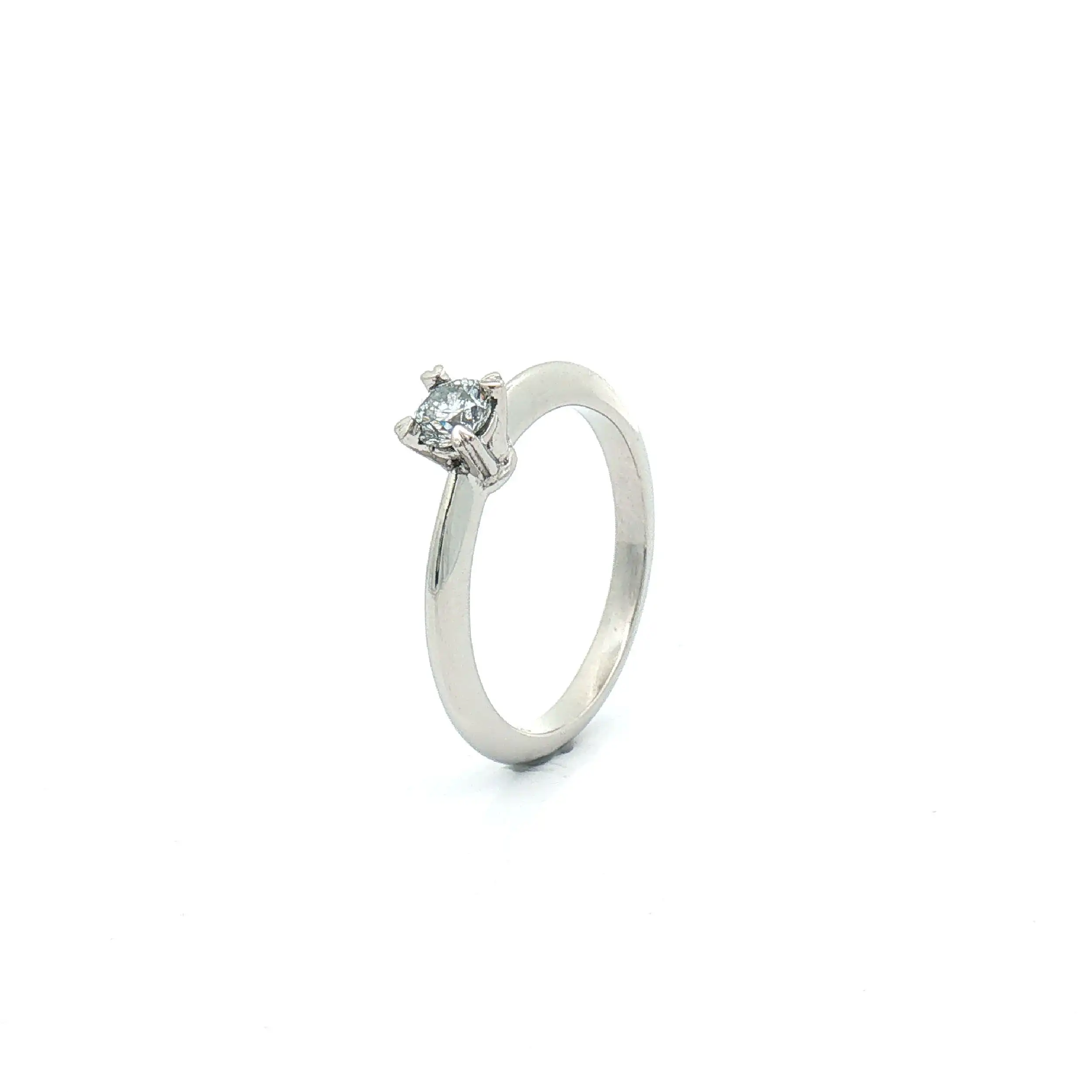 Ring Platin mit Brillant