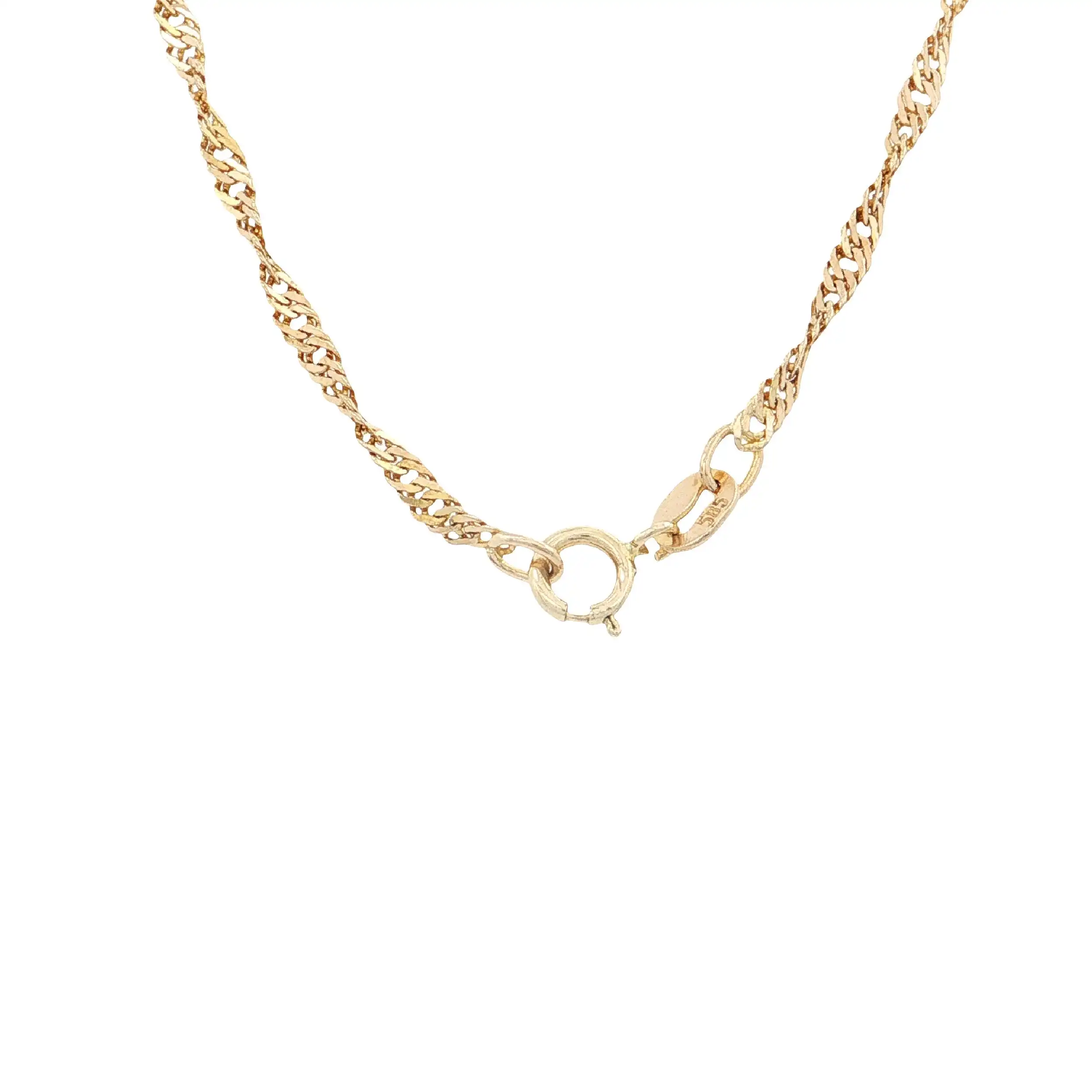 Singapurkette Gelbgold Singapurkette Gelbgold